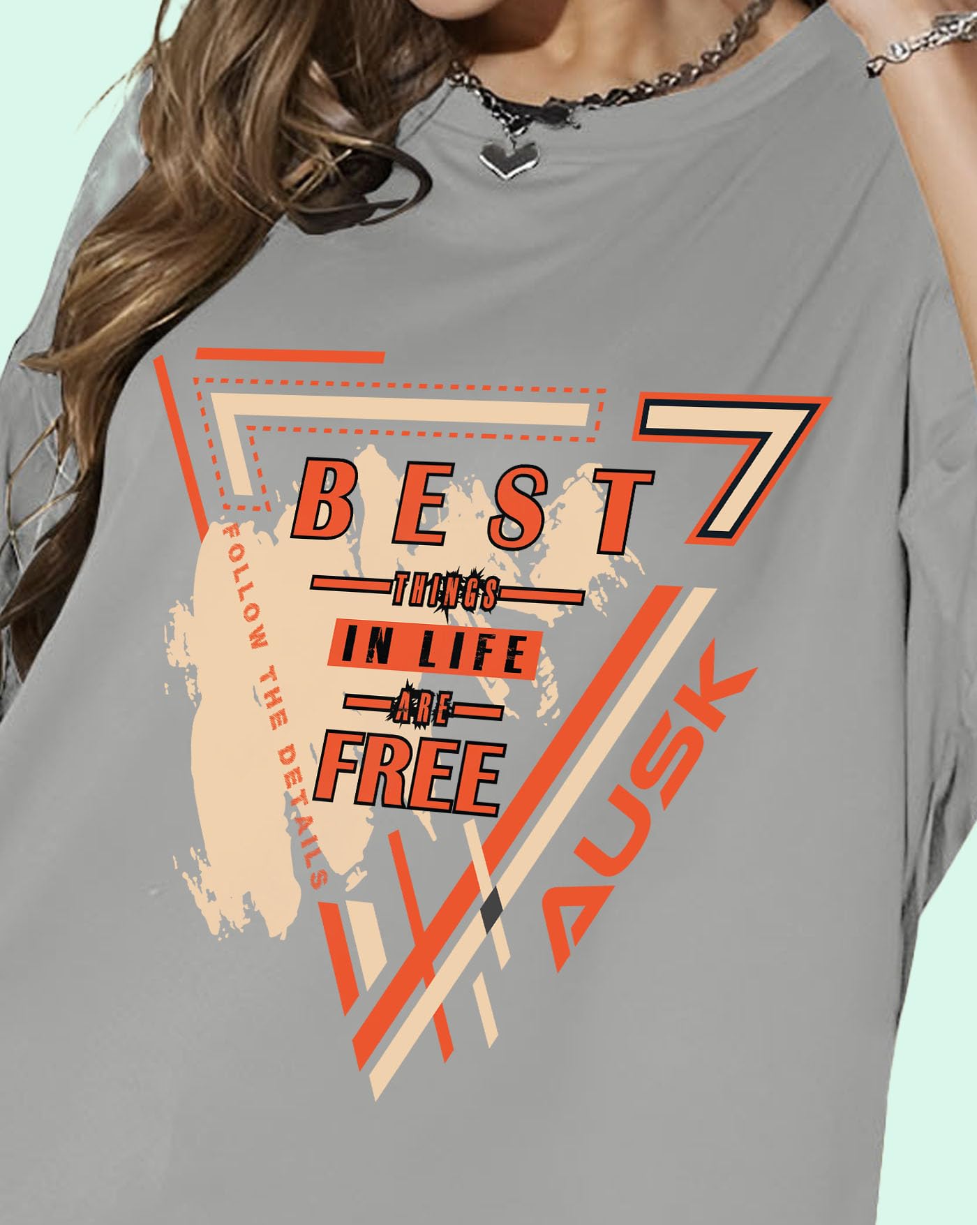 AUSK Women's T-Shirt Graphical Print - Image 5