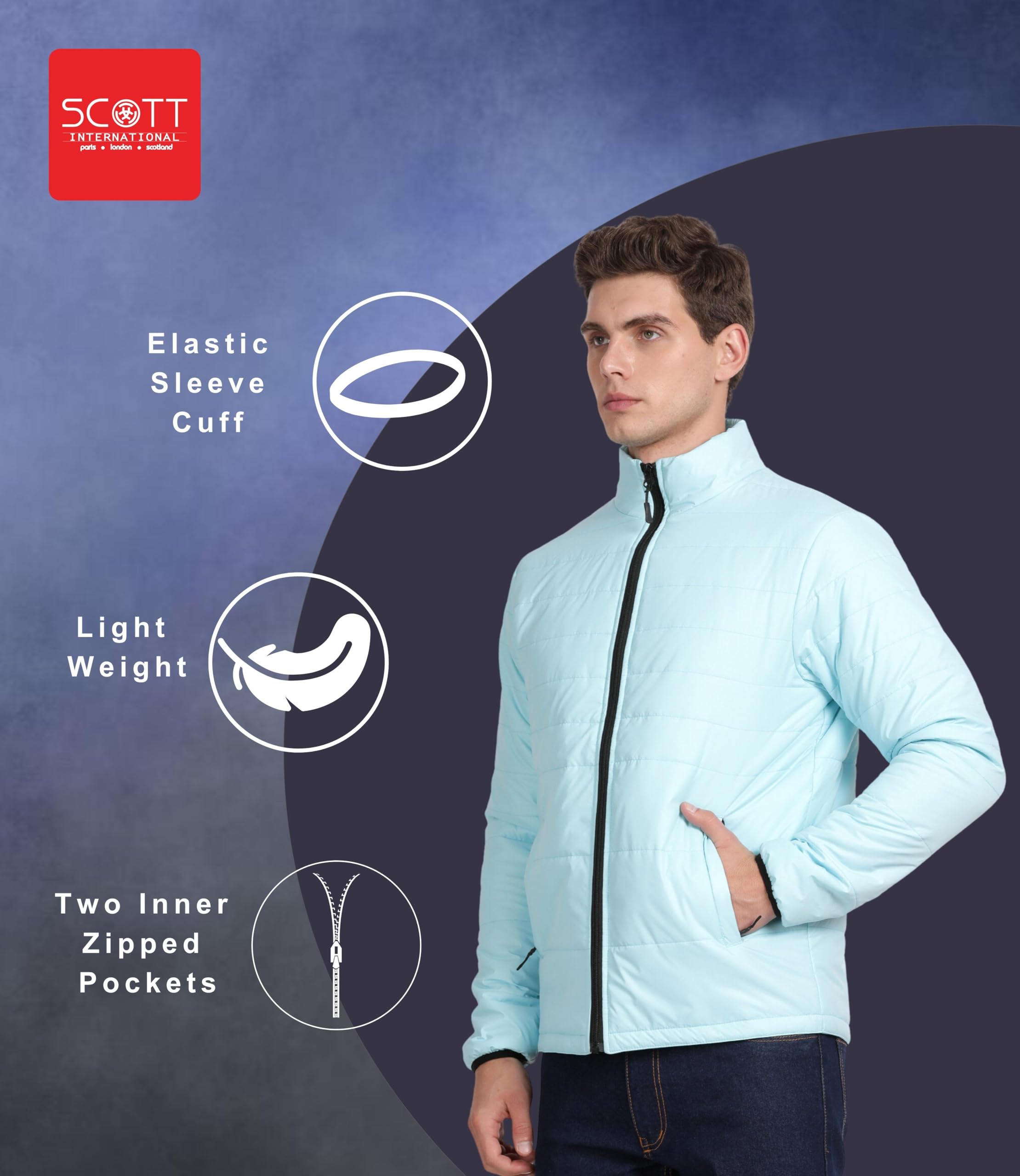 Scott Men's Puffer Jacket - Waterproof & Insulated - Image 5