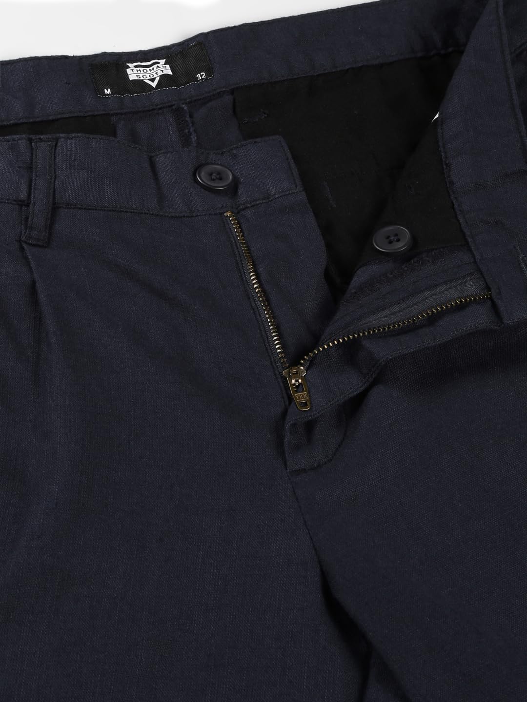 Thomas Scott Men Navy Chinos Trousers - Image 5