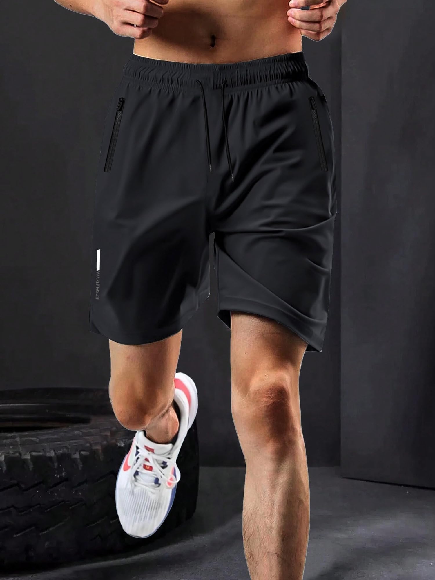 Lymio Men Casual Polyester Shorts - Image 2