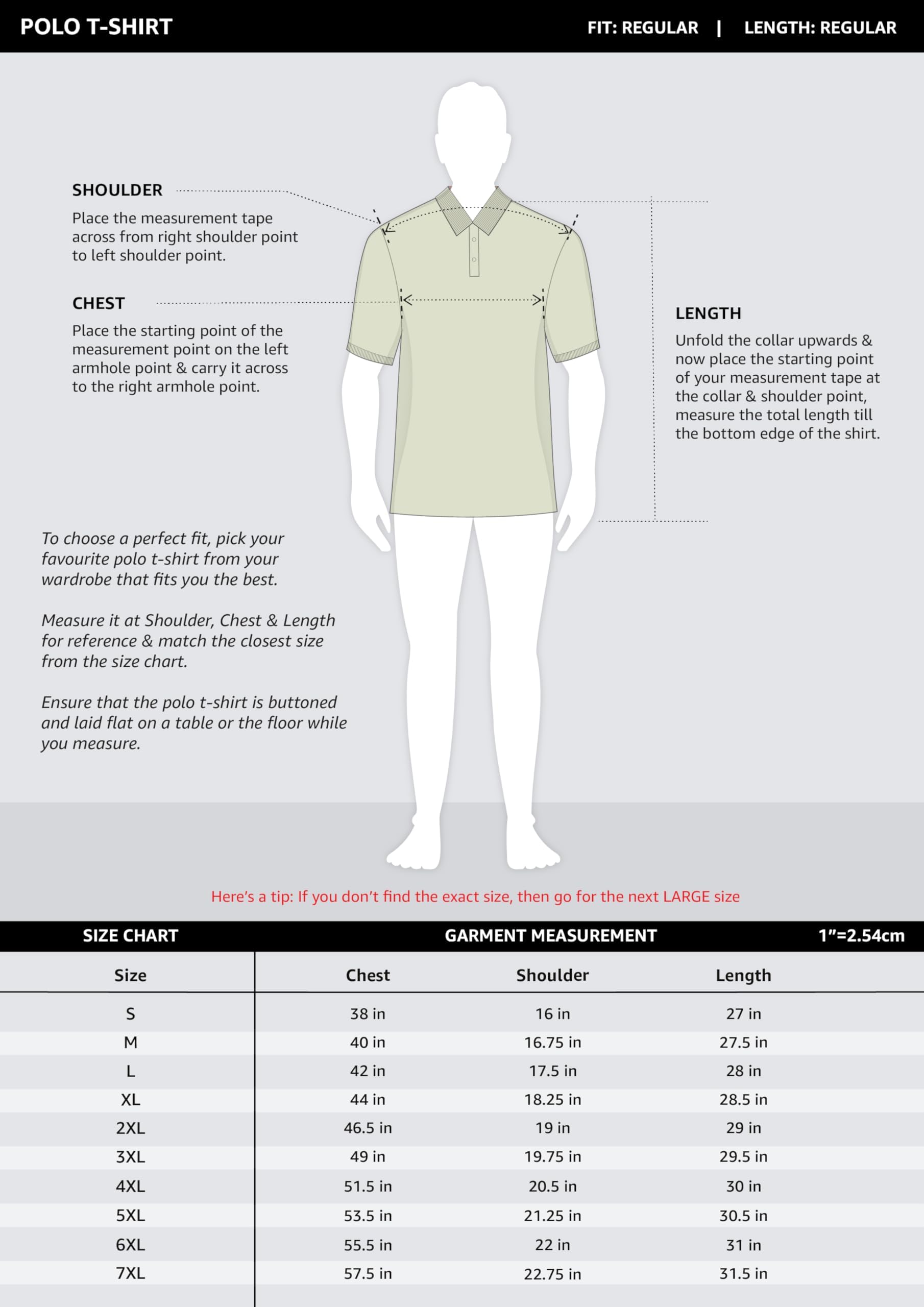 Amazon Men Cotton Rich Polo T Shirt - Image 5