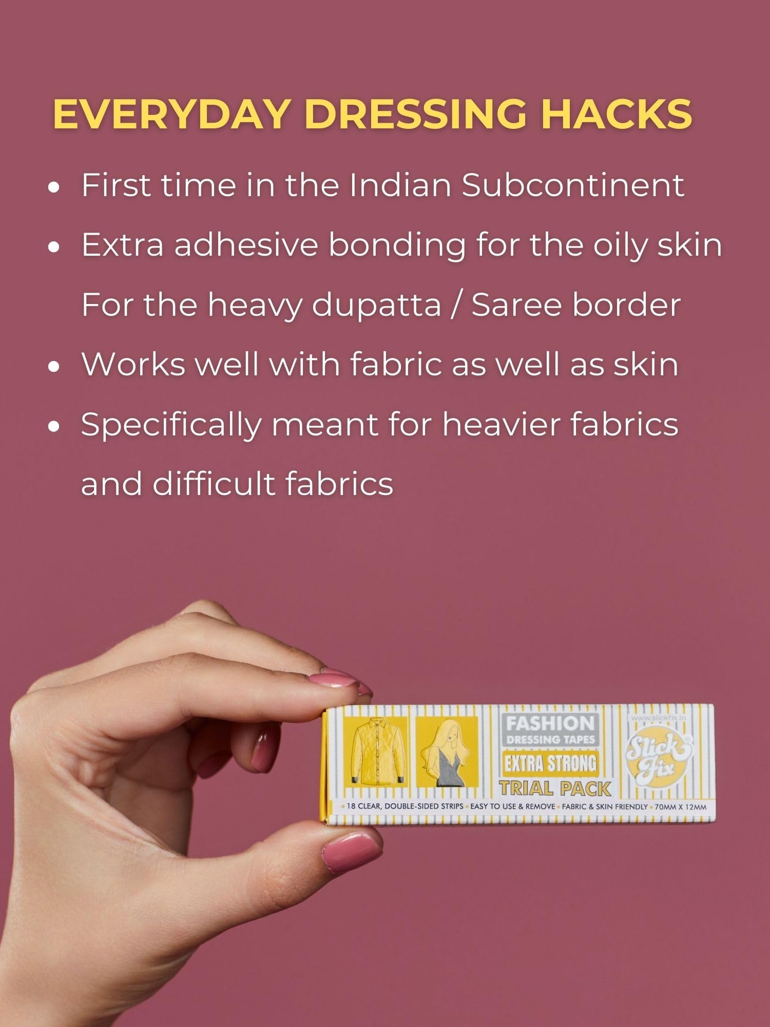 SLICKFIX Double-Sided Body Tape - Image 3