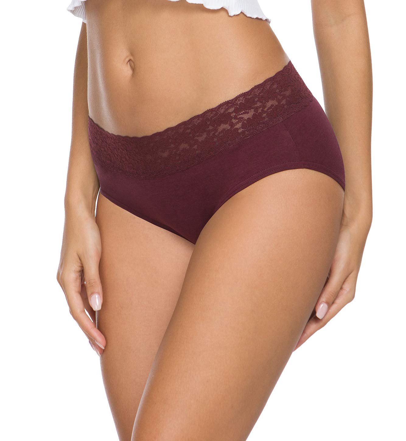 Wealurre Cotton Lace Panties for Women - Multicolor - Image 3