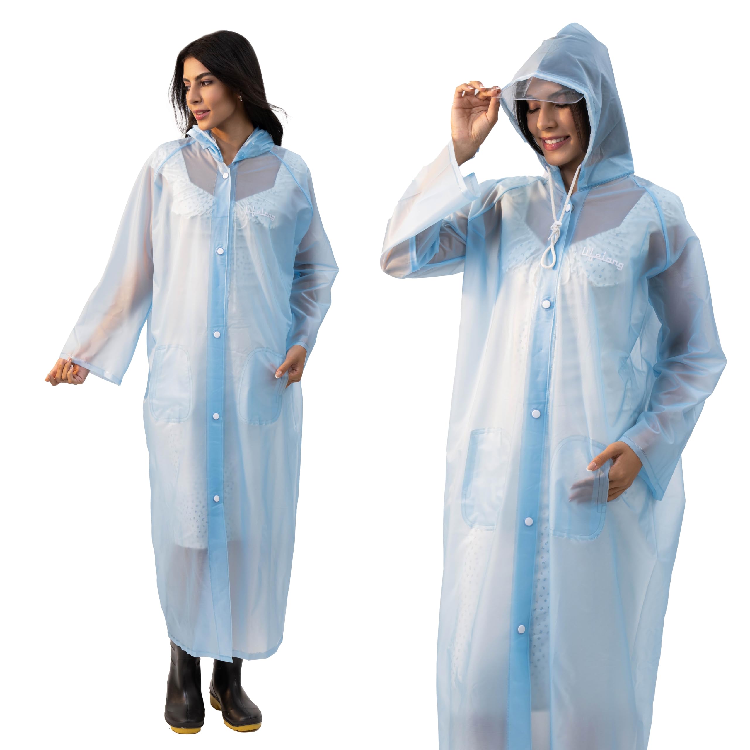 Lifelong Women's Waterproof Raincoat