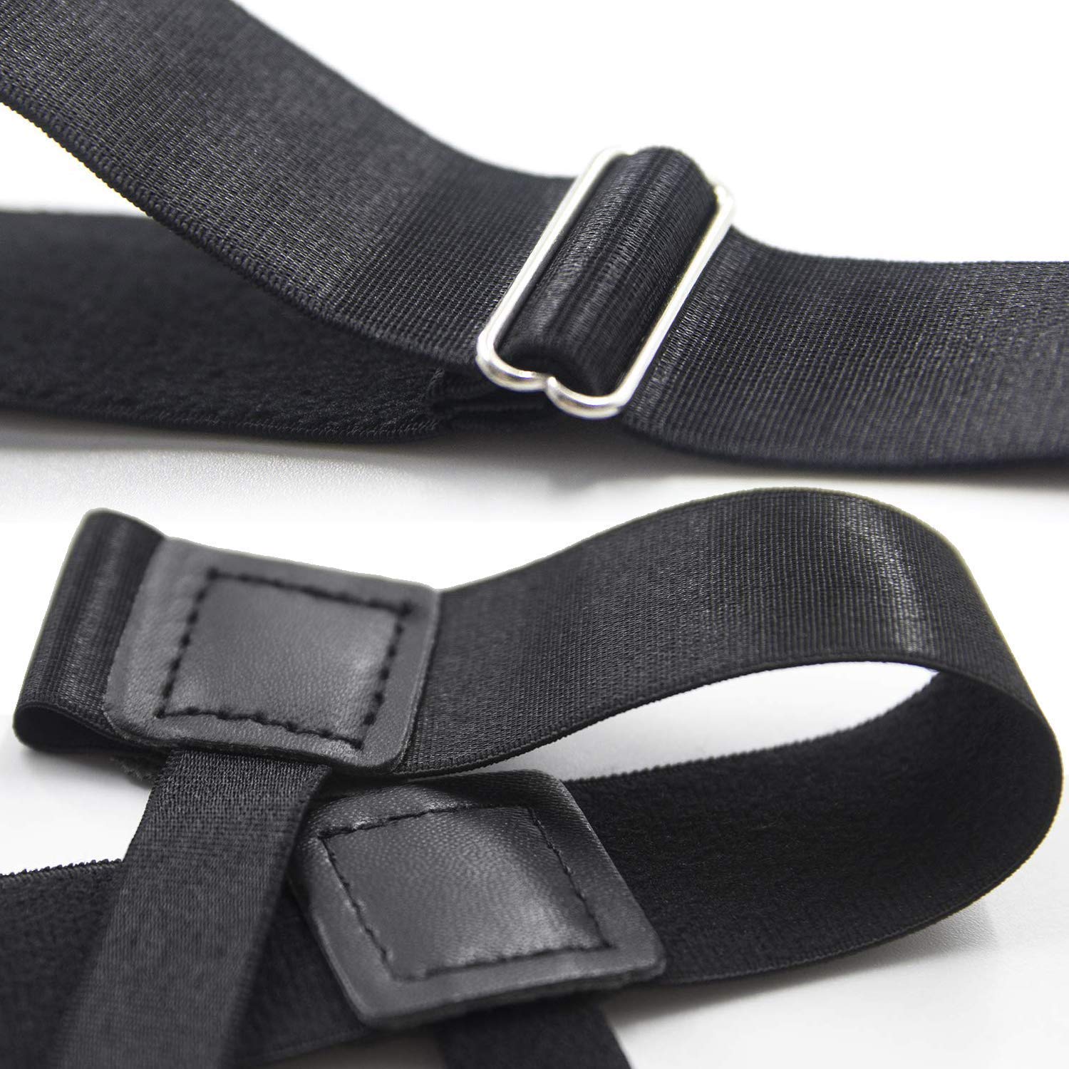 GUSTAVE Men's Shirt Stays with Non-Slip Clips - Image 2