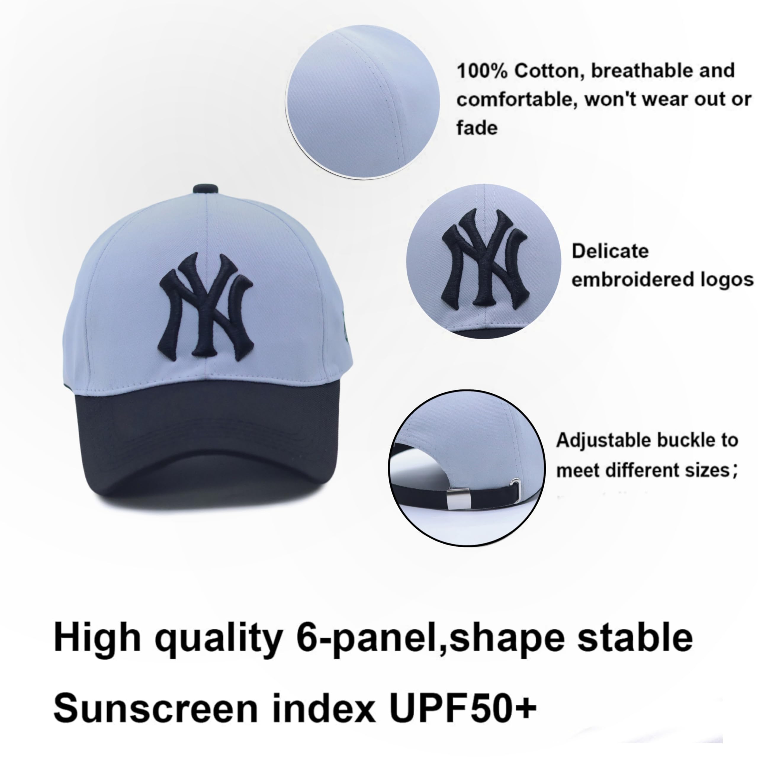 GarbGlide Unisex Baseball Caps Adjustable - Image 4