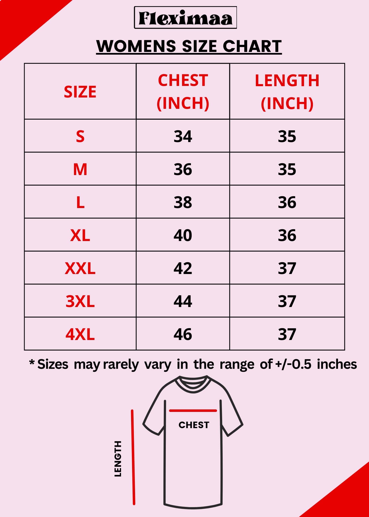 FLEXIMAA Women's Cotton Printed Round Neck Top - Blue - Image 4