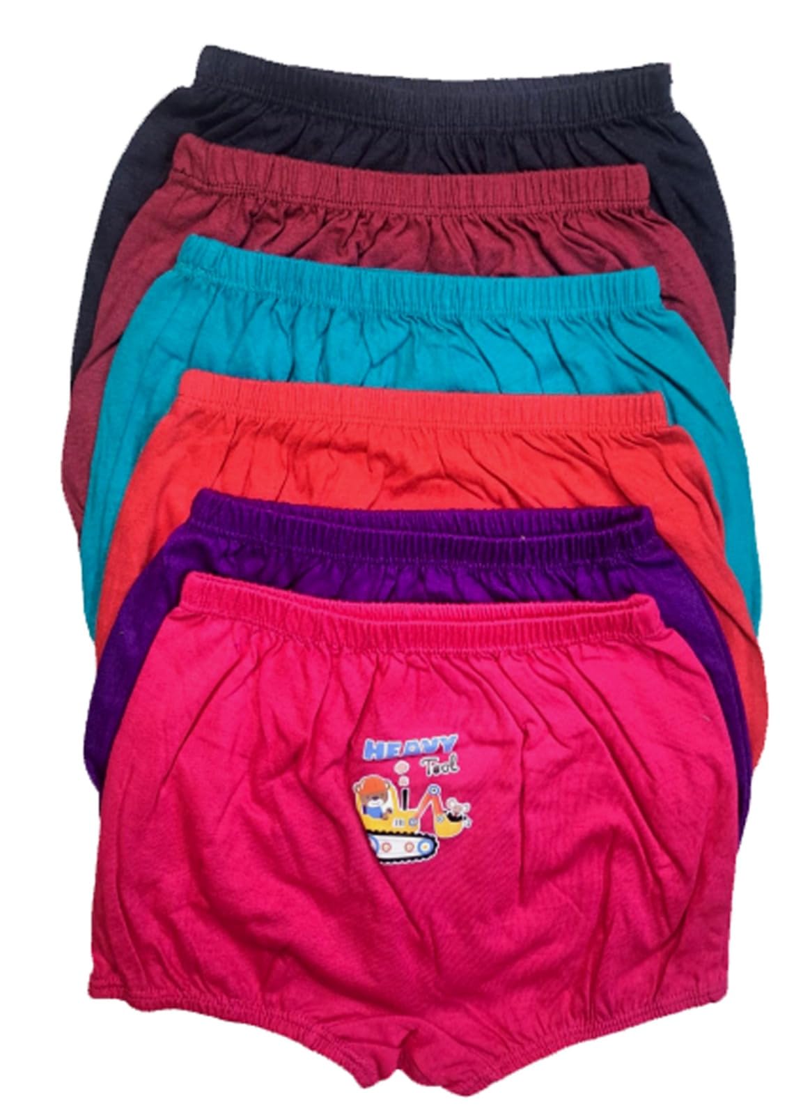 GarbGlide Girls Cotton Panty - Multicolour