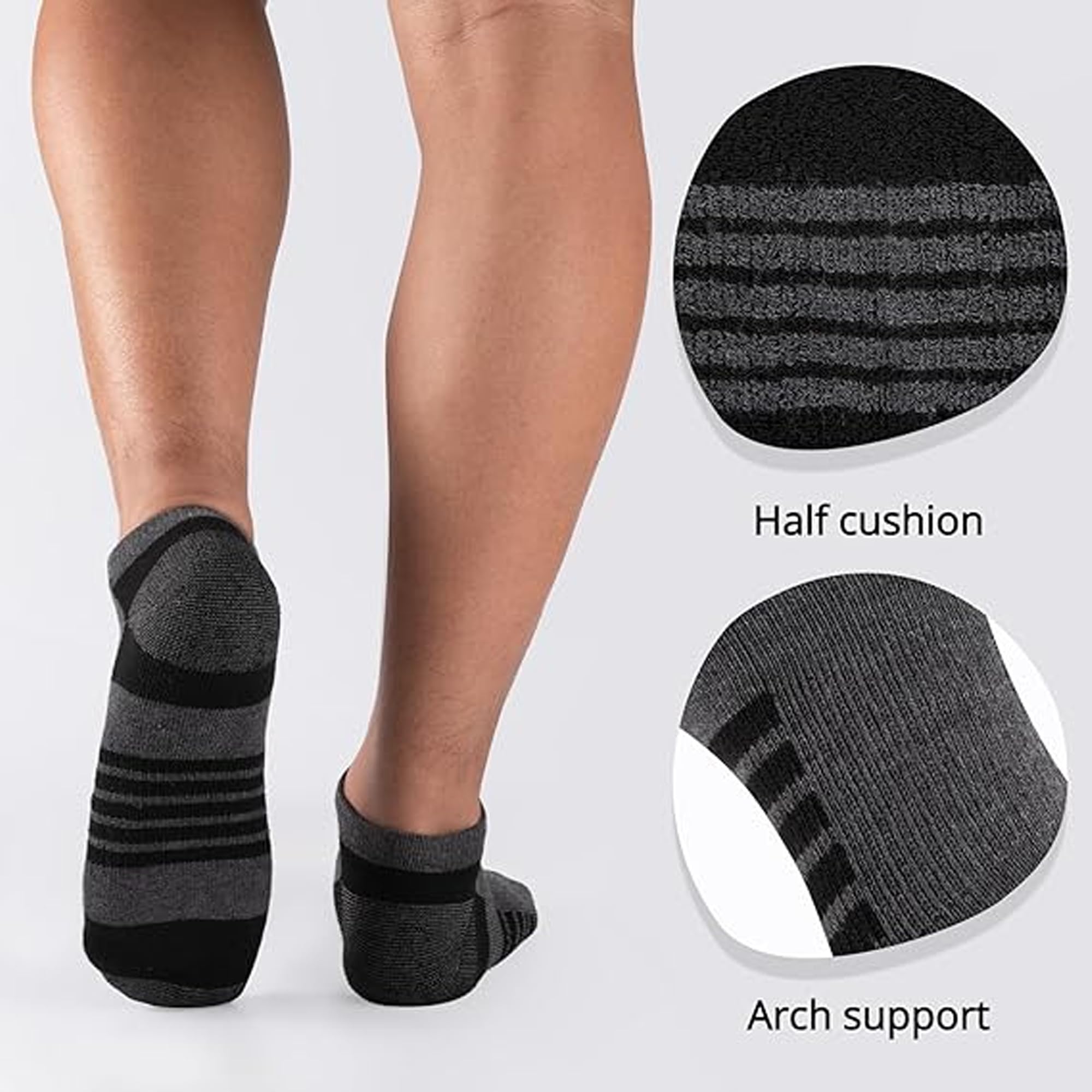 UNAAR Multicolor Ankle Socks for Men & Women - Image 3