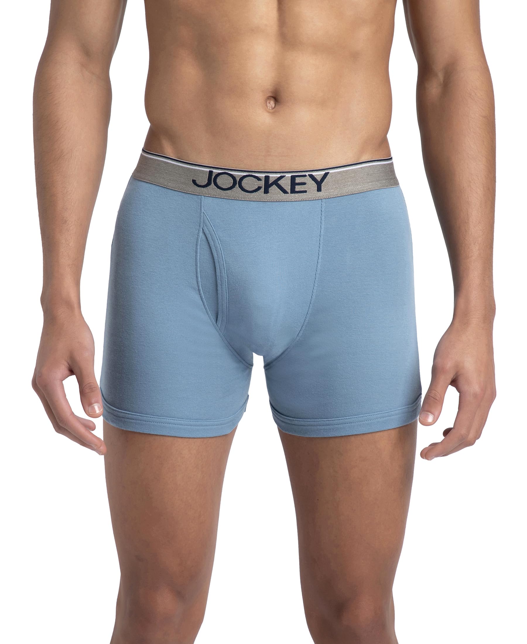 Jockey Men's Solid Boxer Brief - Cotton