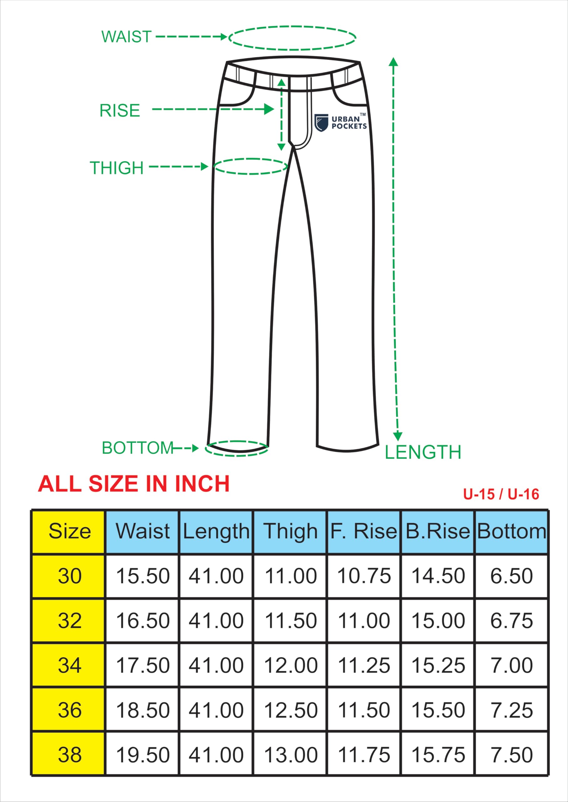 URBAN Pockets Casual Pants for Men - Image 5