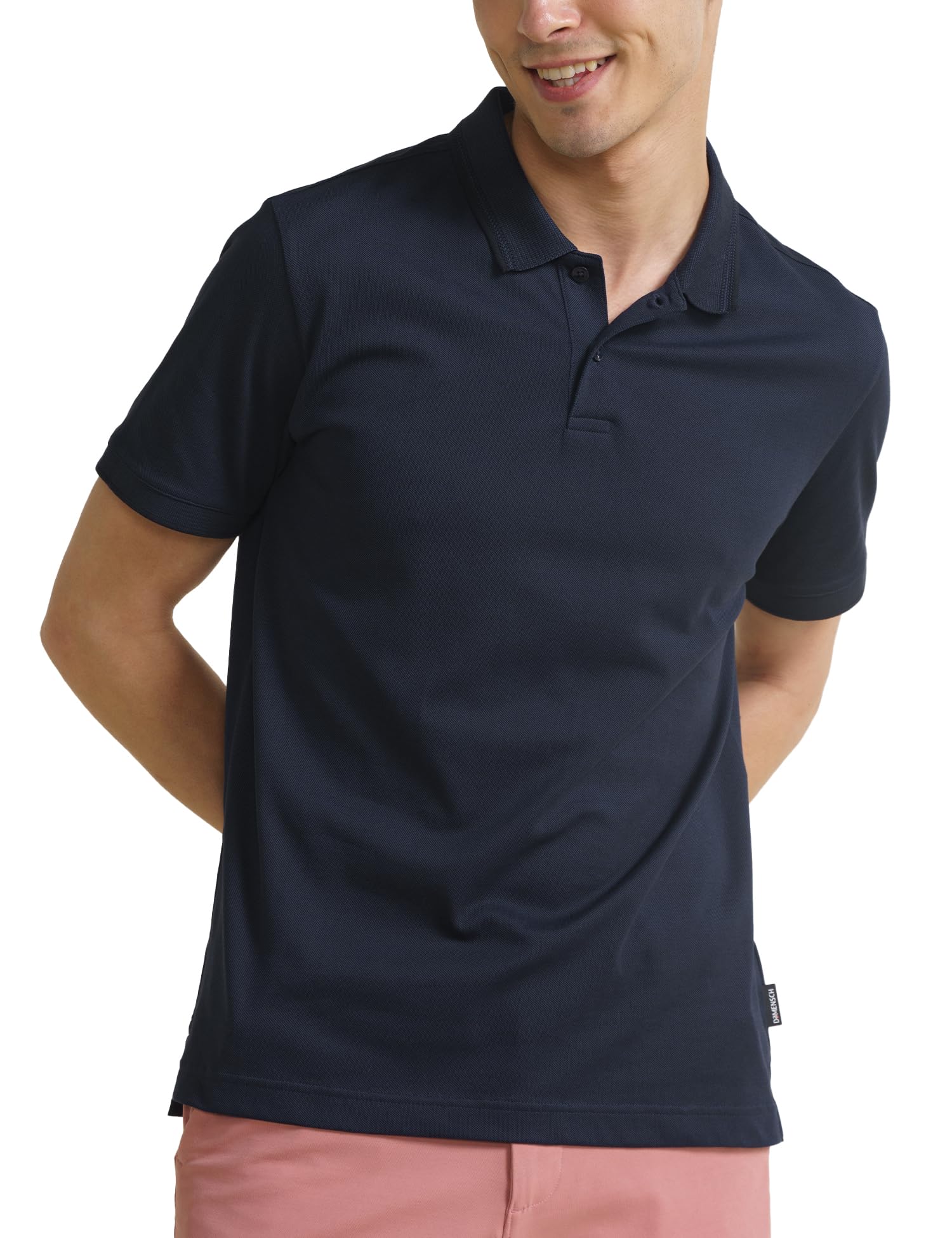 DAMENSCH Polo T Shirt for Man - Solid Buttoned
