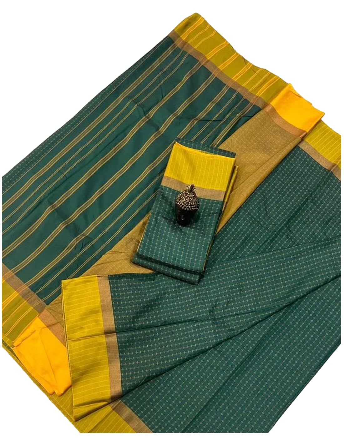 VJ Fashion Women Woven Silk Saree - Image 2