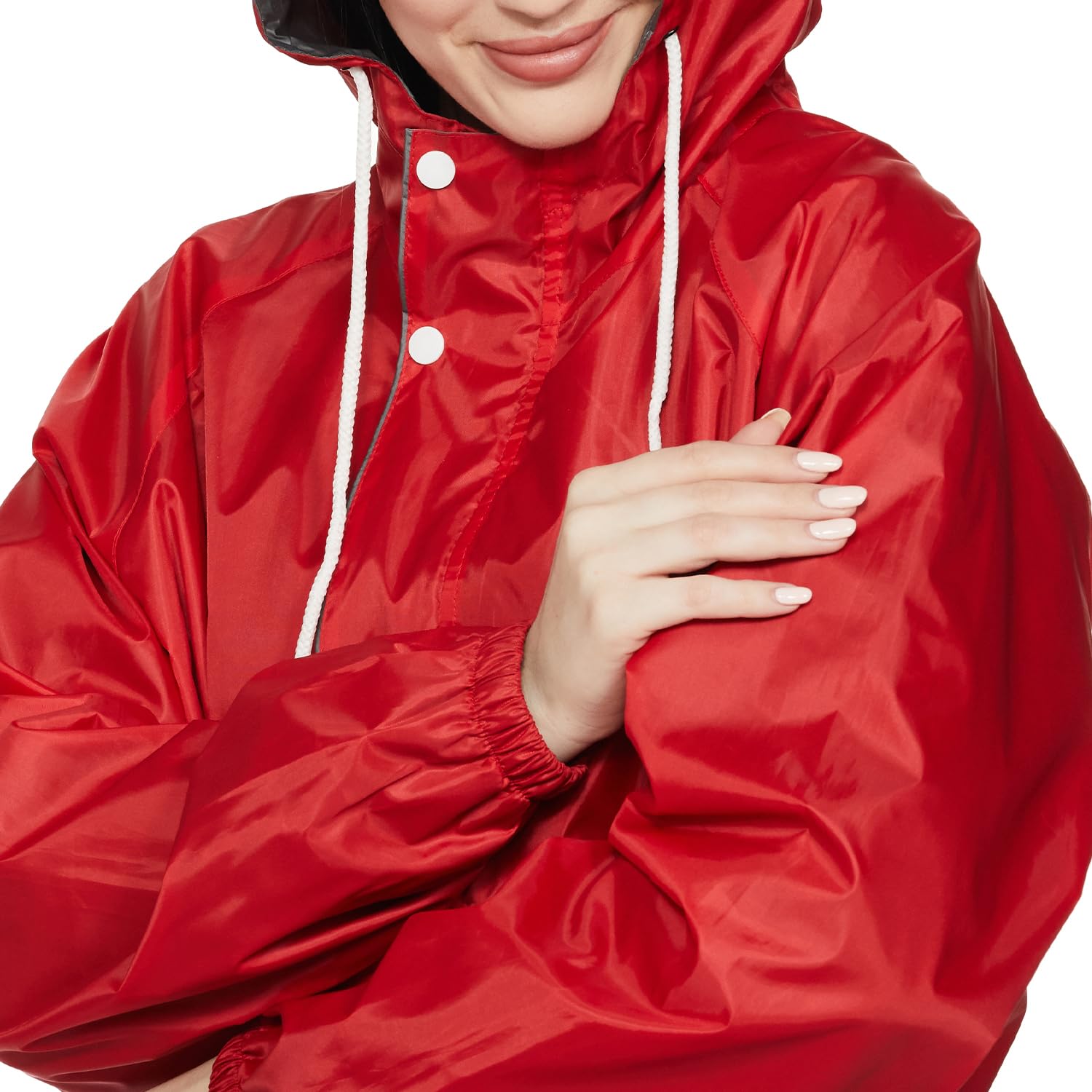 Amazon Polyester Raincoat for Women - Image 4