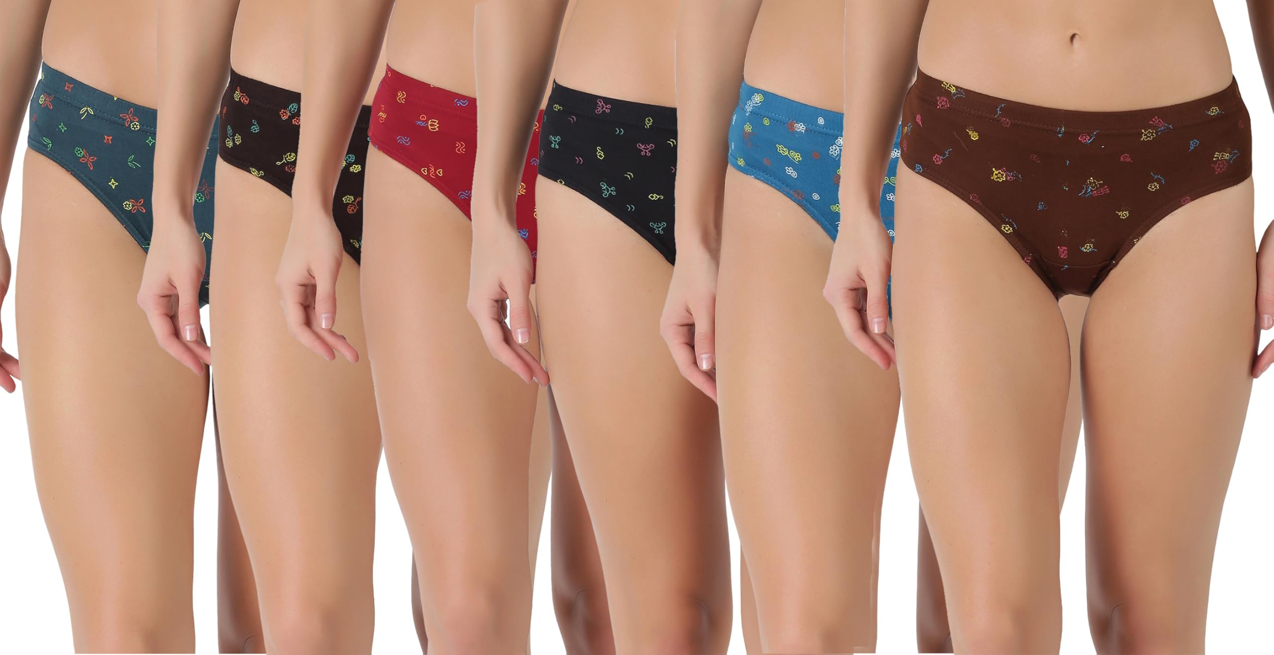 Dollar Lehar Women Printed Hipster Panty