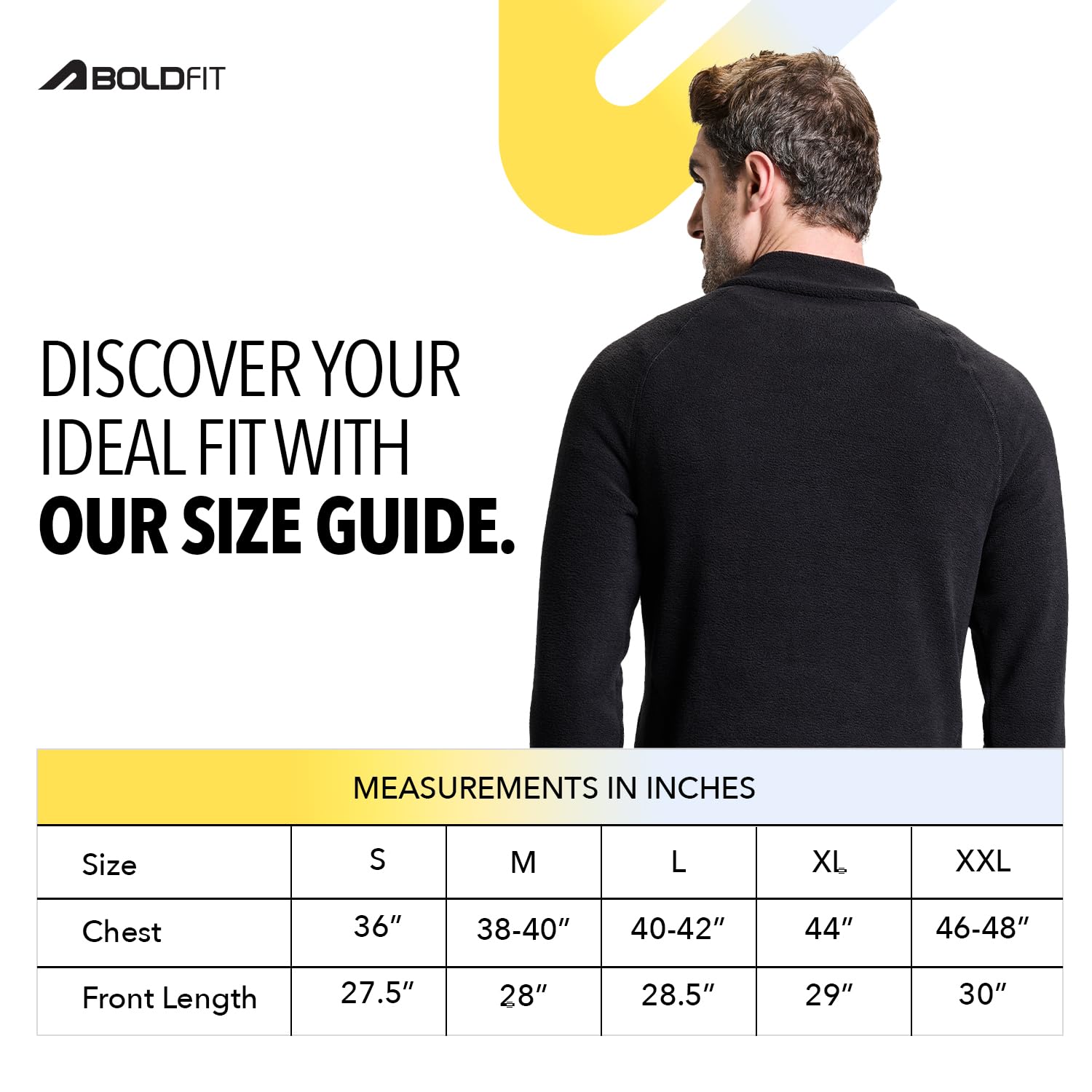 Boldfit Men's Aero Black Sweatshirt - Image 2