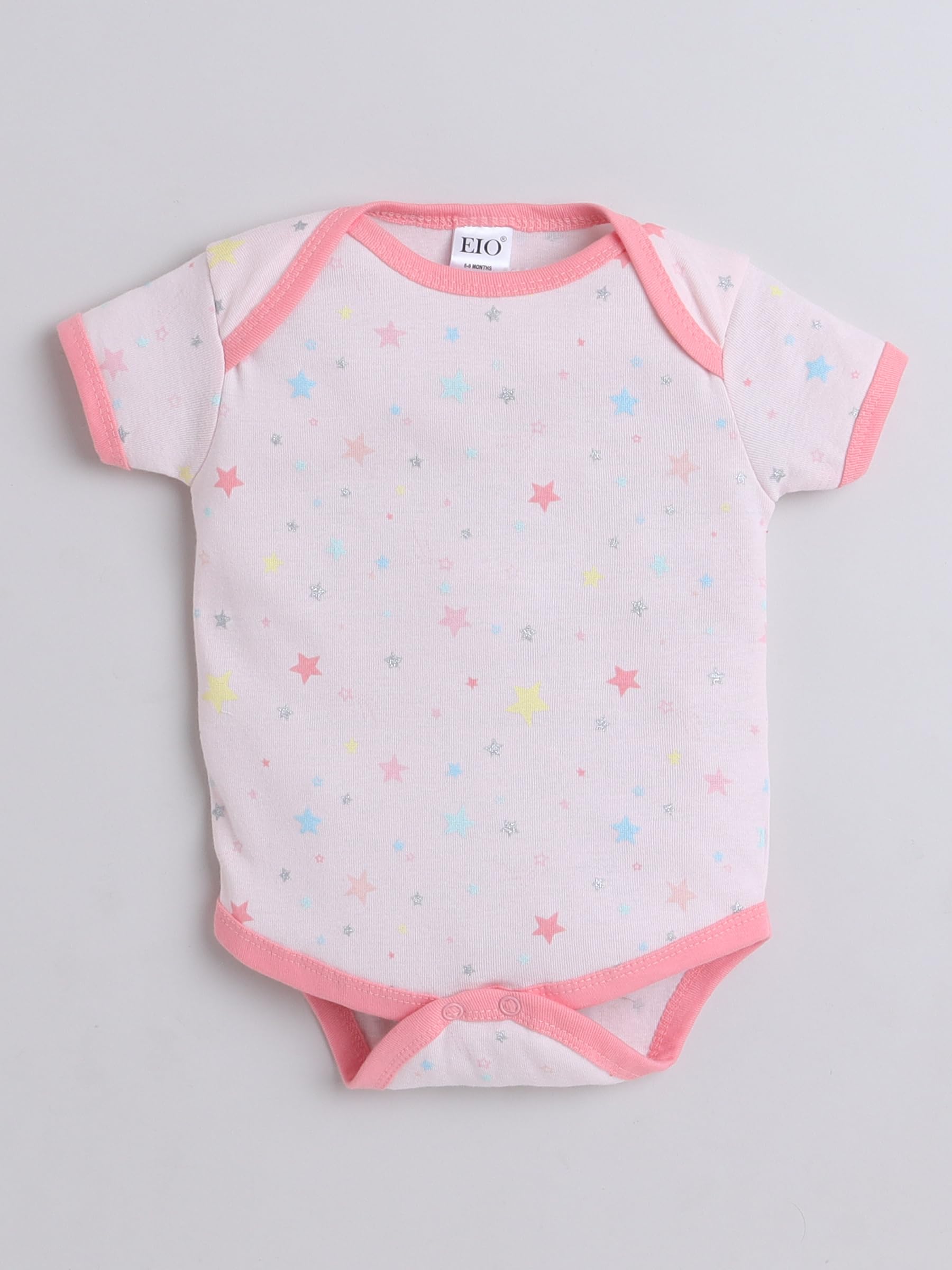 Cotton Romper for Baby Boys & Girls - Pink - Image 4