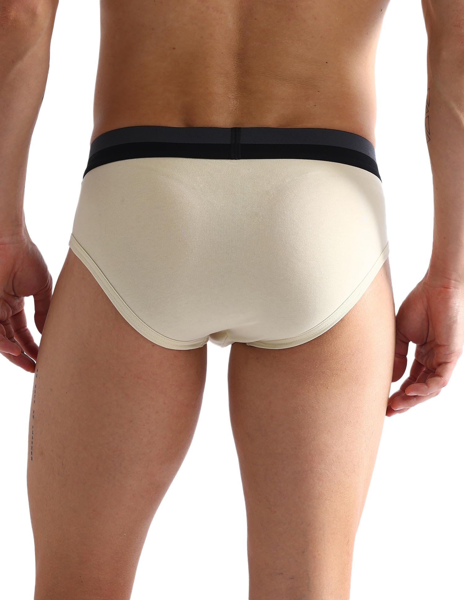 U. S. POLO ASSN. Men's Cotton Blend Briefs - Navy Black - Image 3