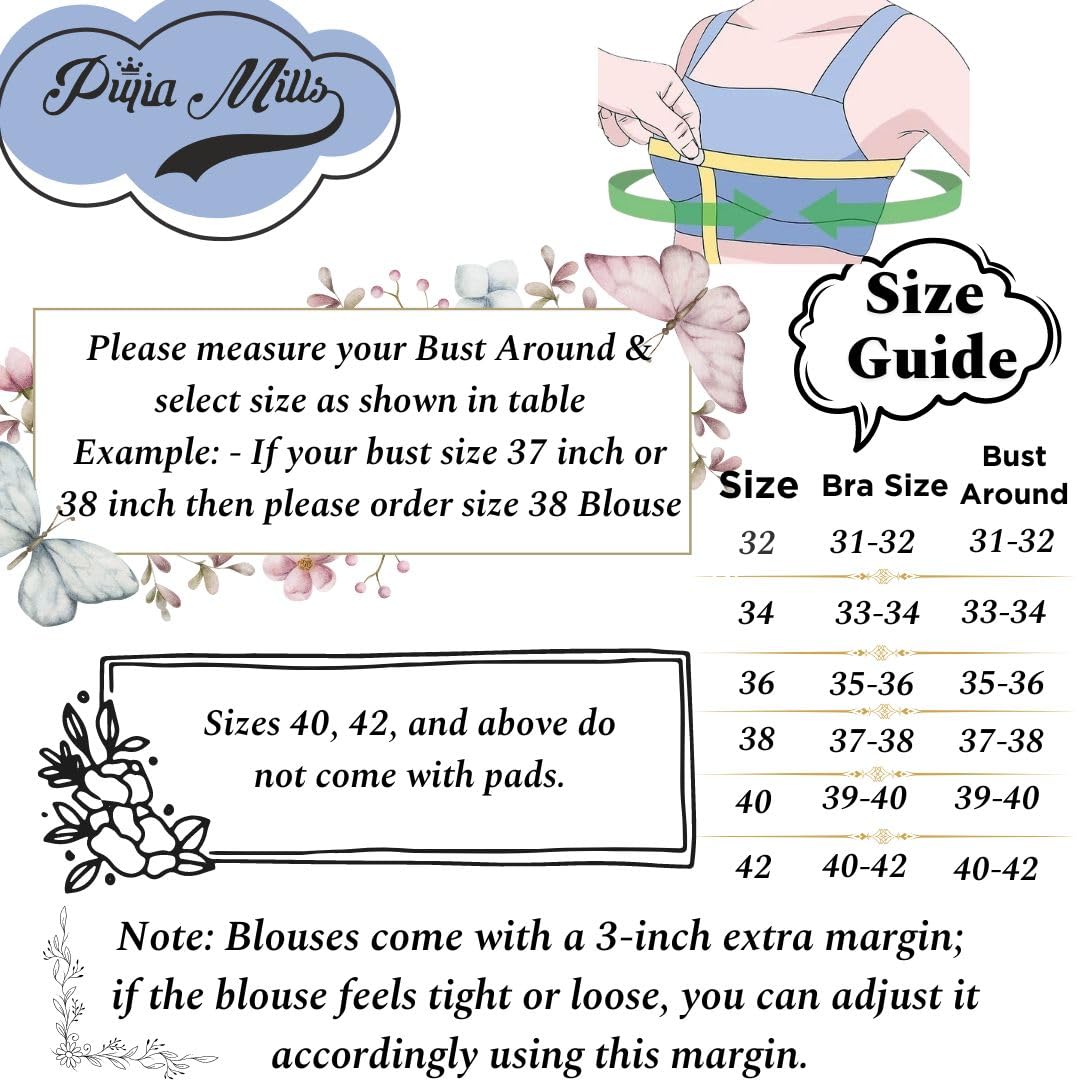 Pujia Mills Women's Georgette Floral Sleeveless Blouse - Baby Pink - Image 5