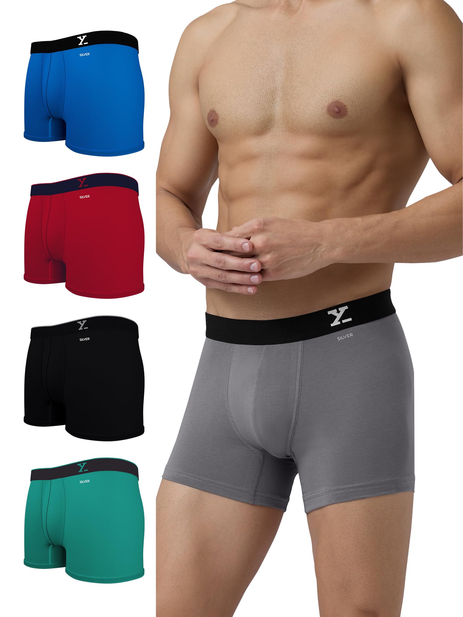 XYXX Men's Modal Trunks - 5 Colour Pack