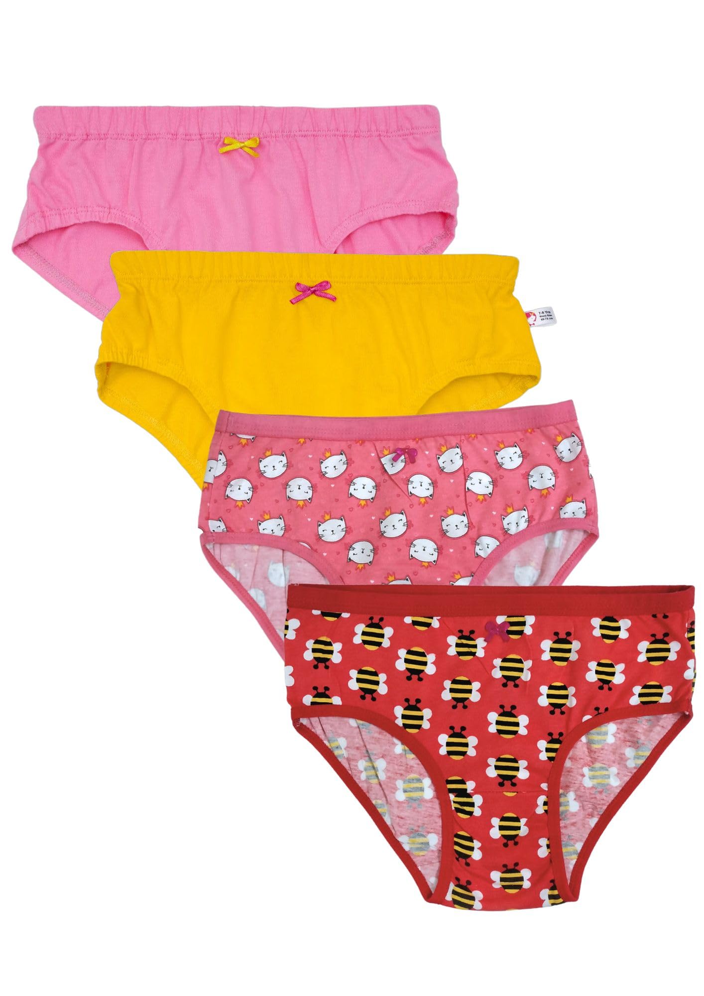 DChica Printed Cotton Panties for Girls - Image 2