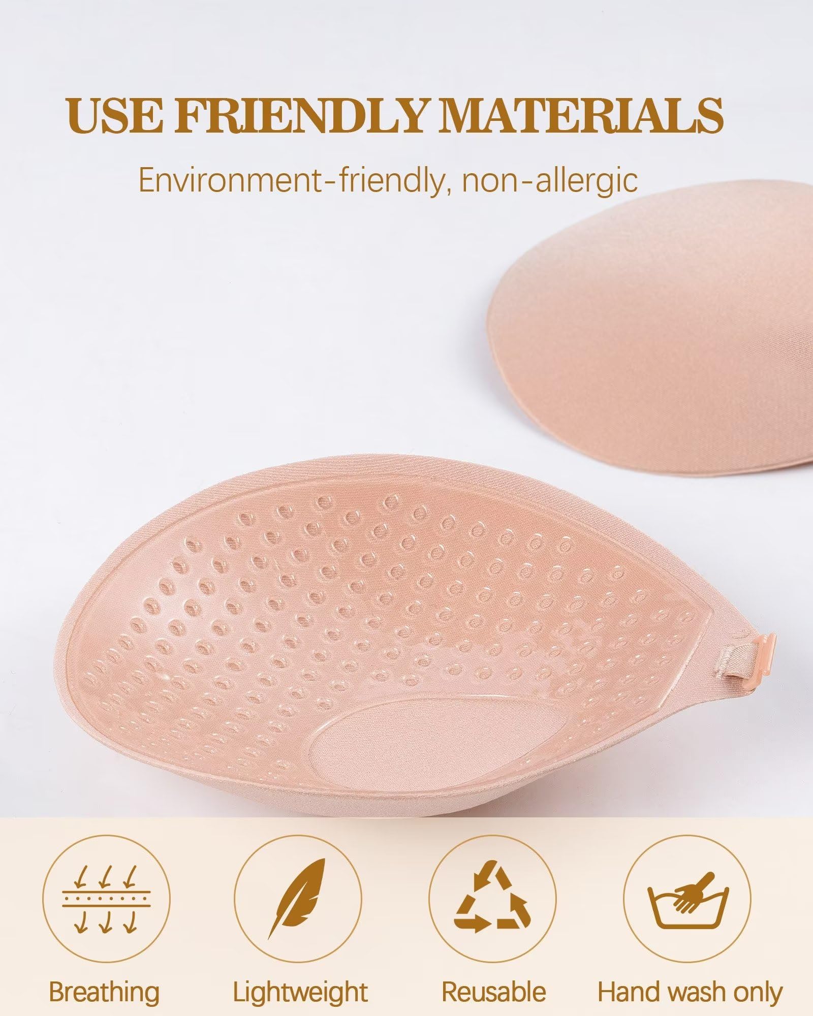 TNR Sticky Bra for Women - Nude Beige - Image 3