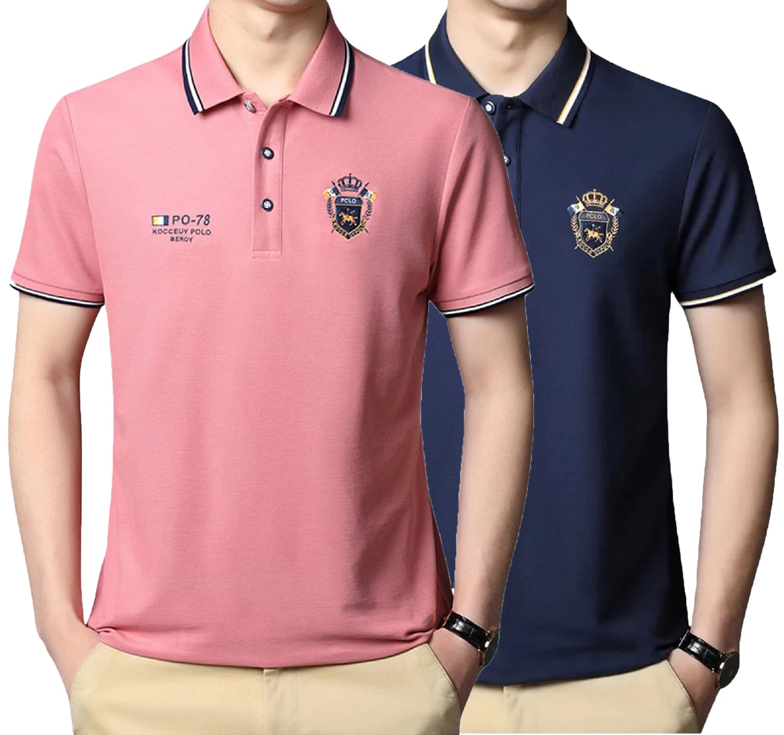 Lymio Men's Polo T Shirt