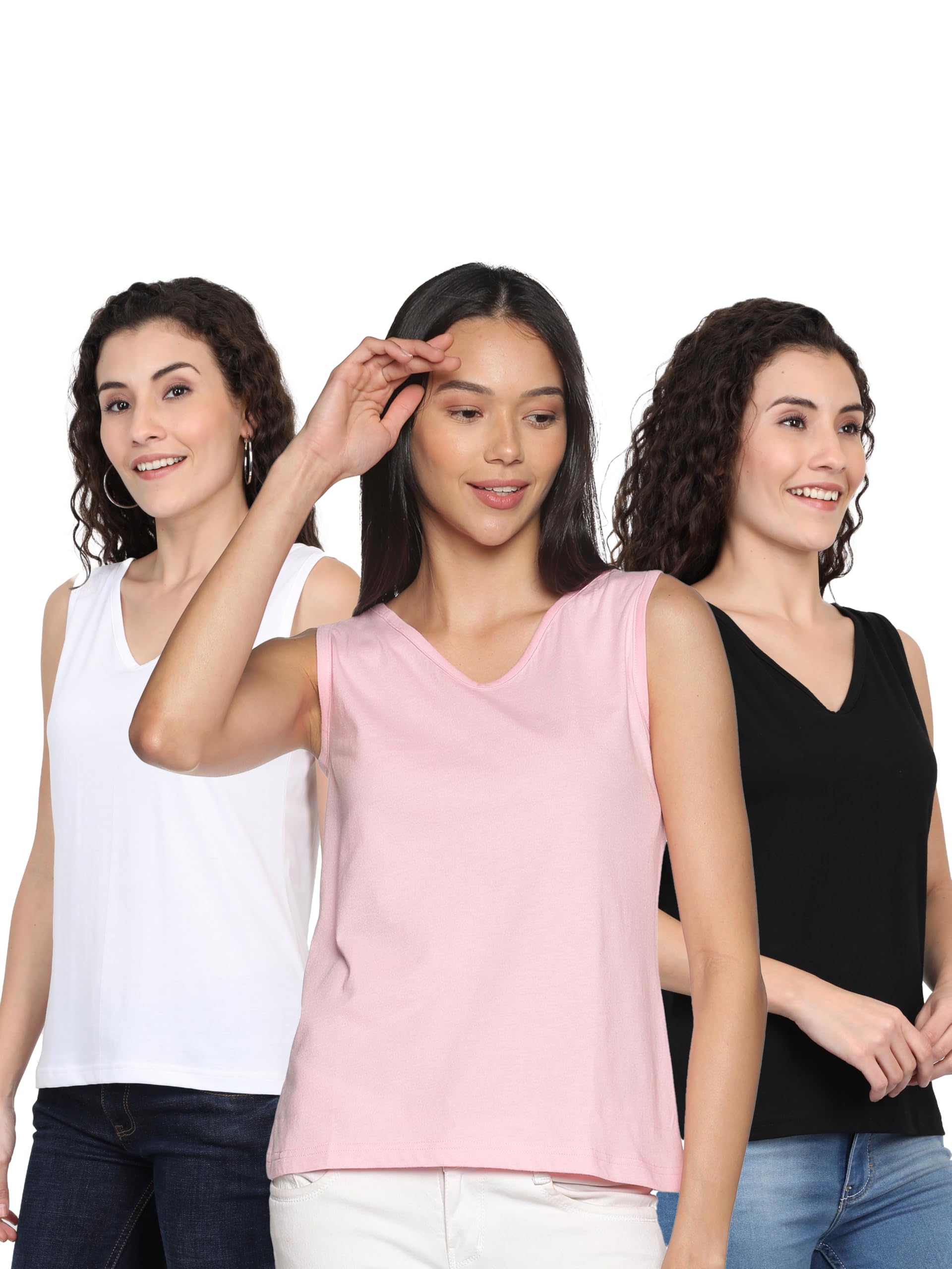 Cotton Reversible Tank Top for Women