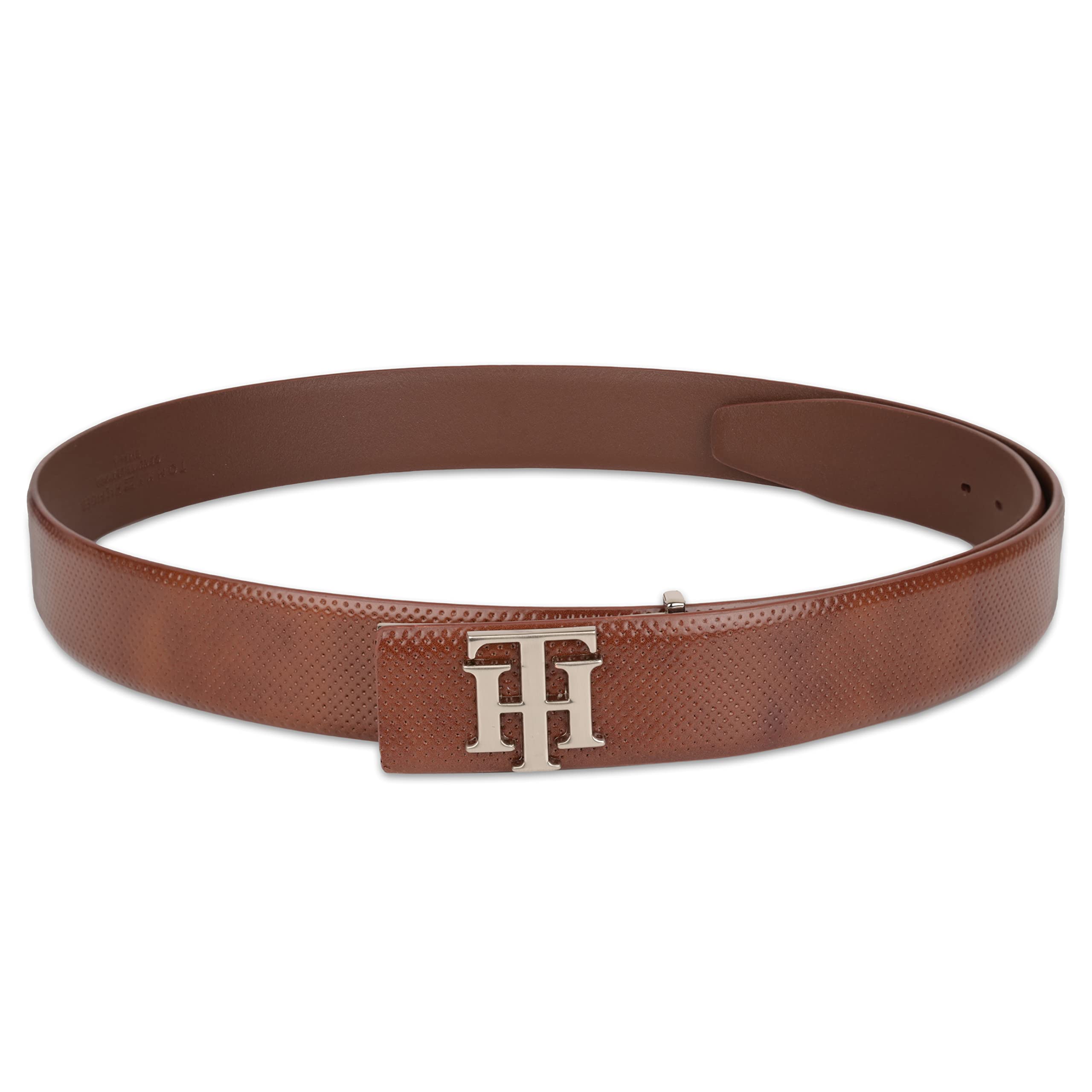 Tommy Hilfiger Men's Leather Casual Belt - Tan - Image 3