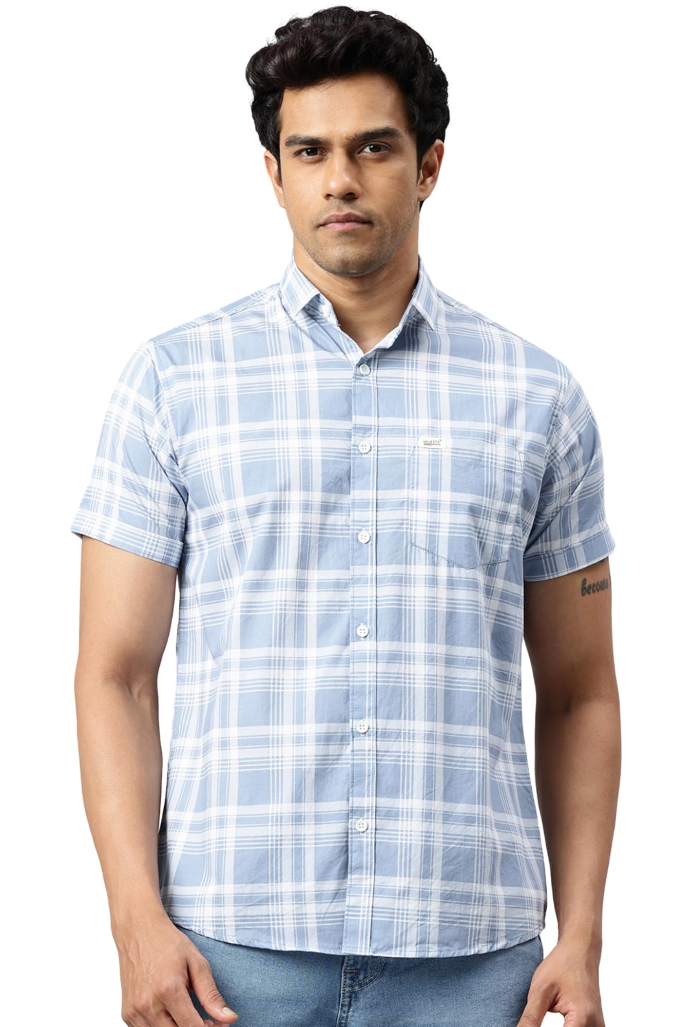 Majestic Man Casual Shirt - Blue