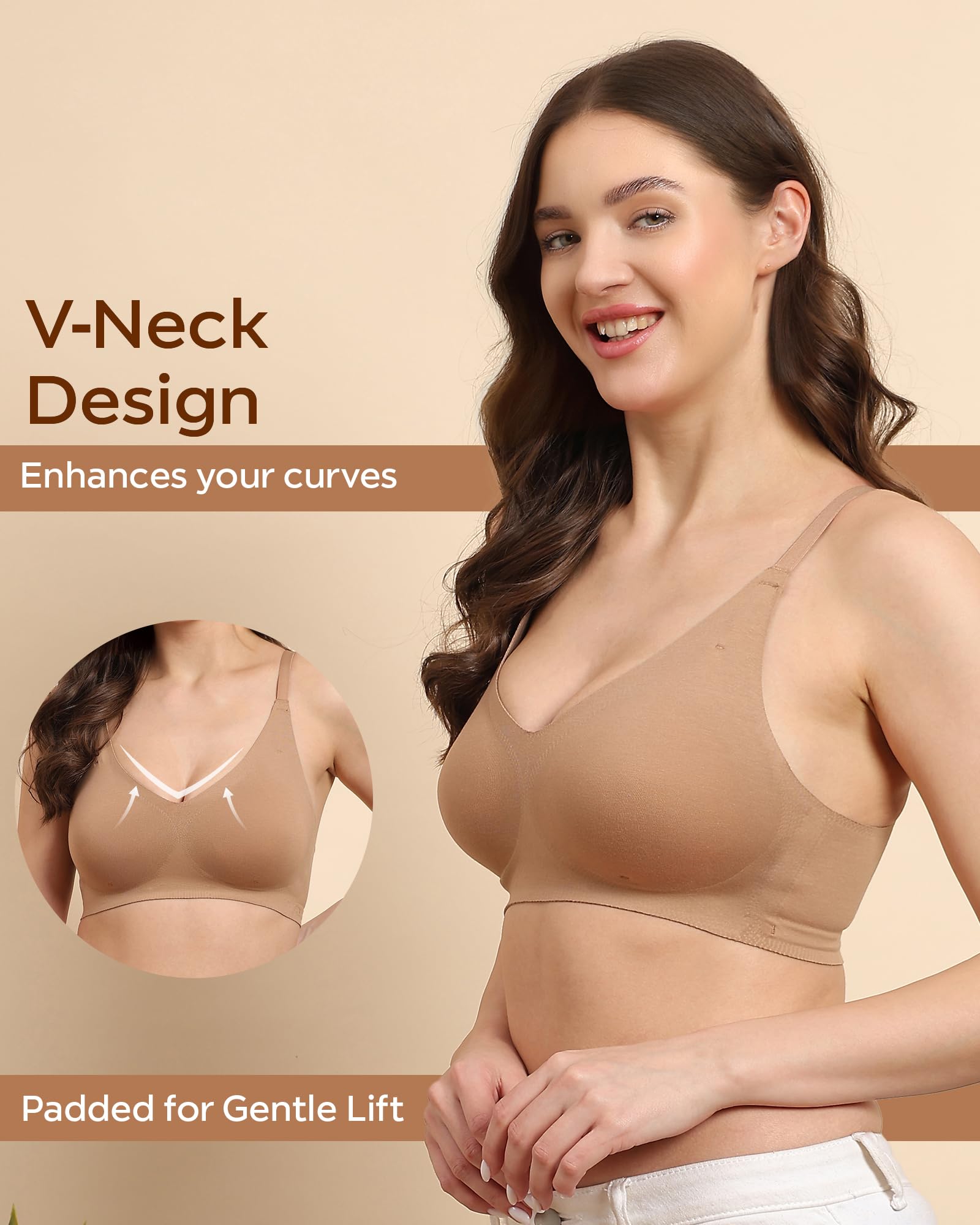 Tweens Invisi-fit Cotton Bra - Image 4