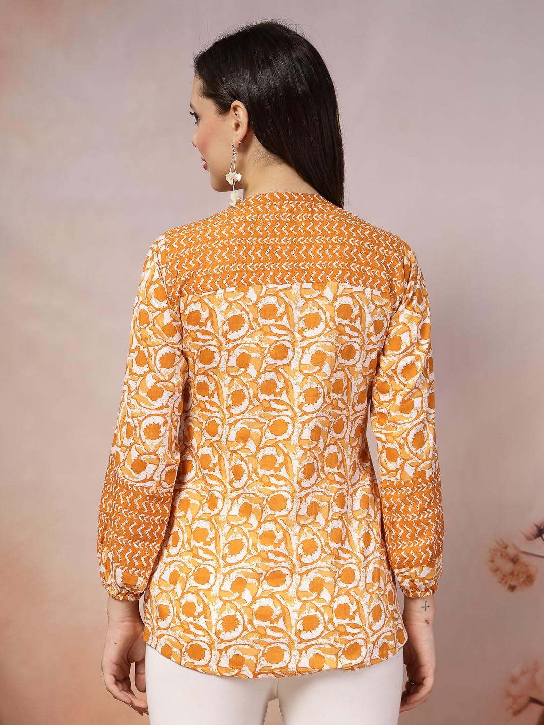 Stylum Women's Floral Printed Cotton Top - Image 2