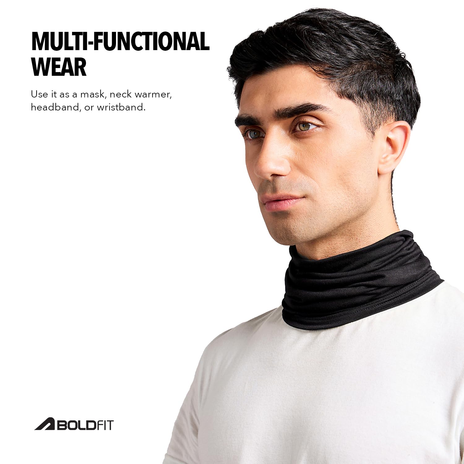 Boldfit Bamboo Bandana for Men & Women - UV Protection - Image 4