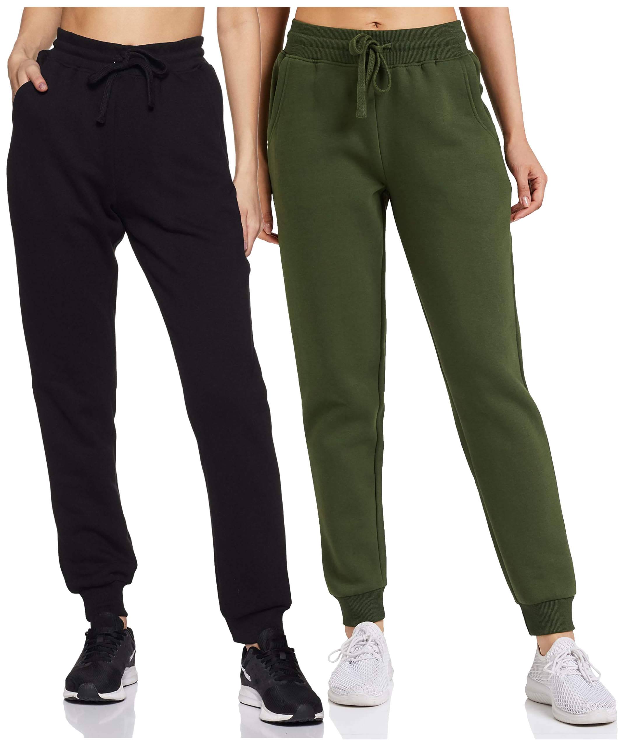 Amazon Women Joggers - Black Olive