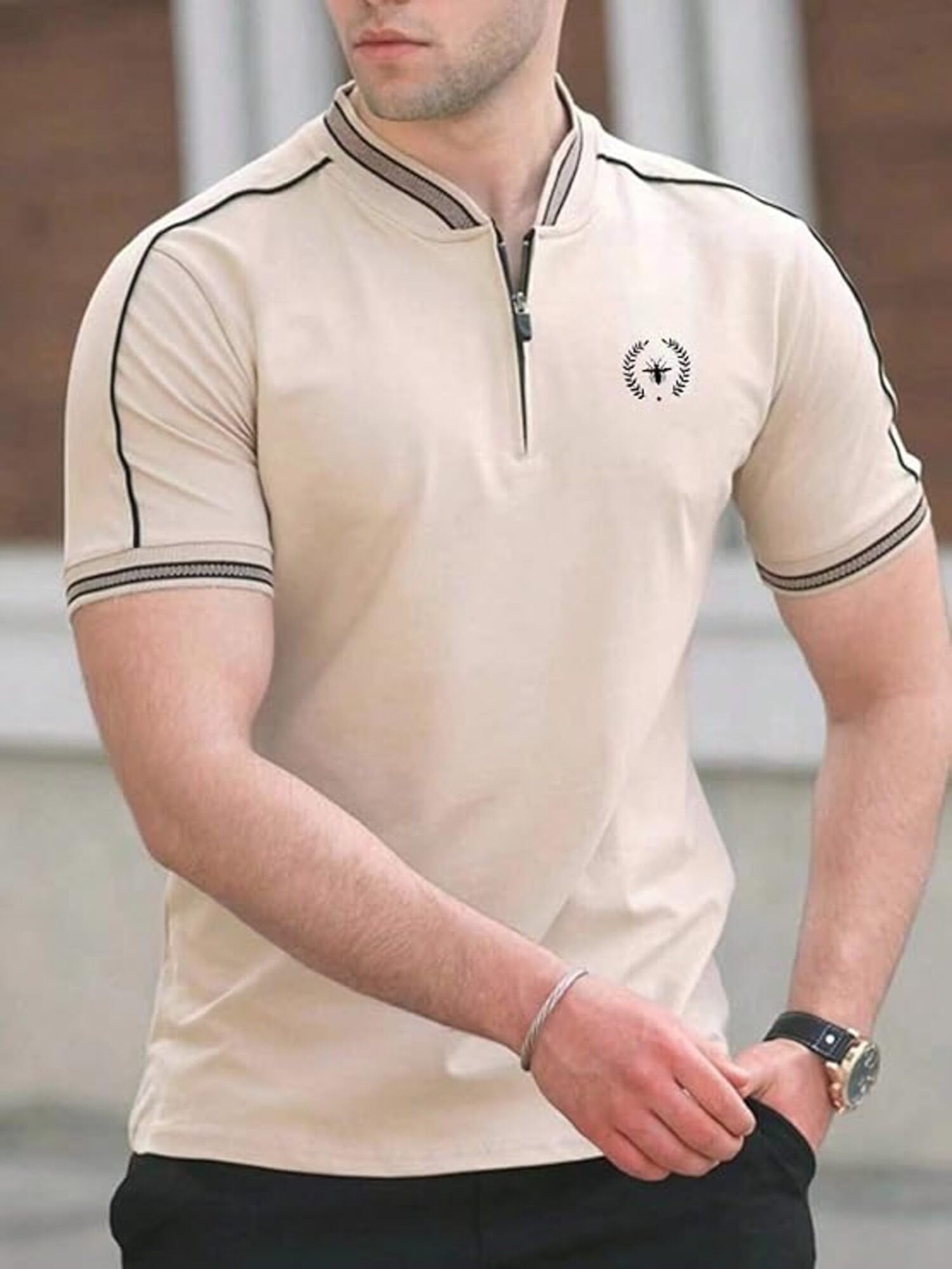 Lymio Men's Polo T Shirt - Image 4