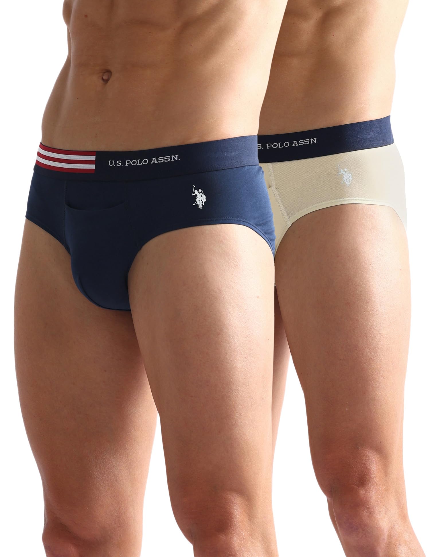 U. S. POLO ASSN. Men's Cotton Blend Briefs