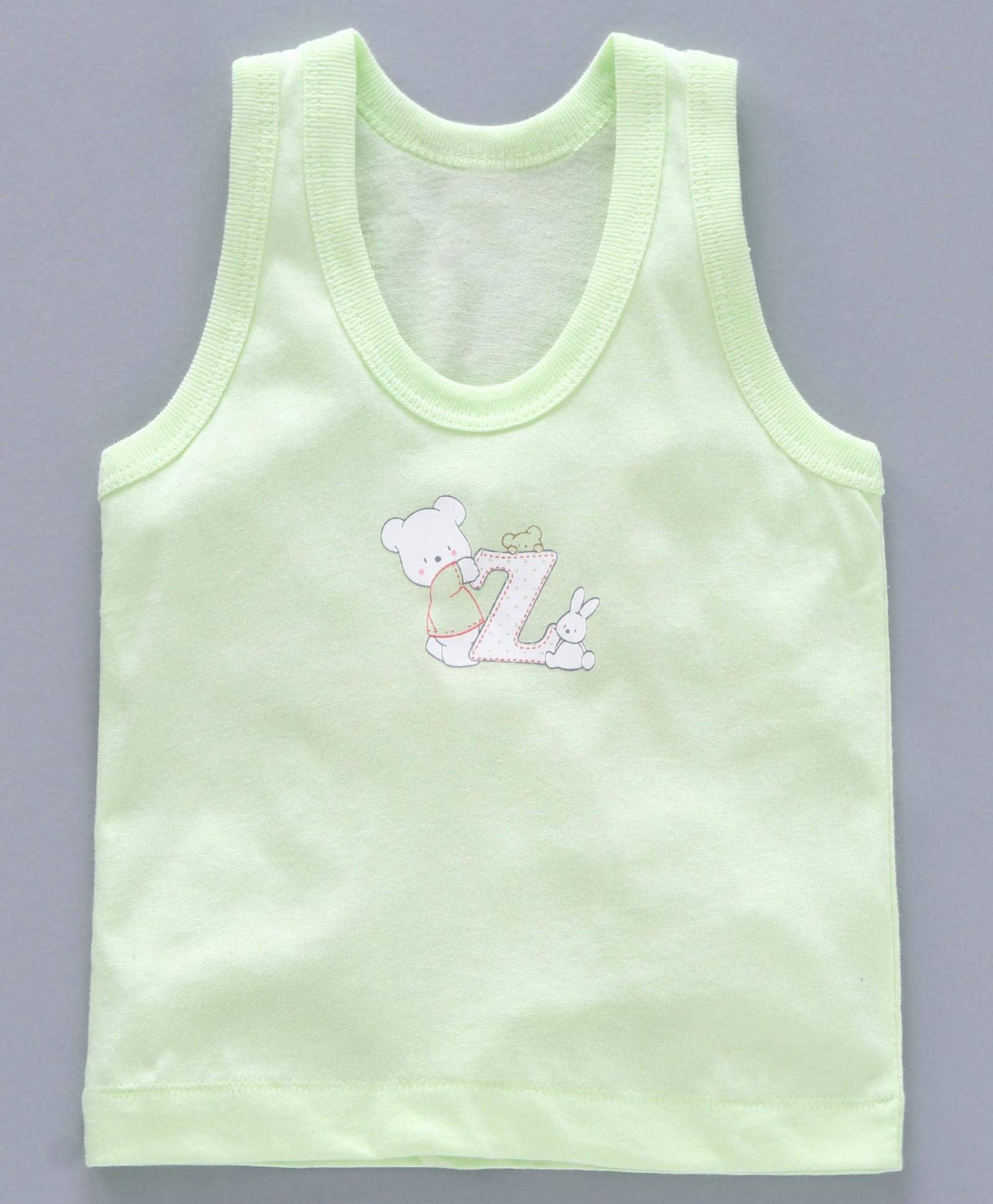 ANGAAKAR Baby Boys Cotton Vest - Multicolour - Image 2