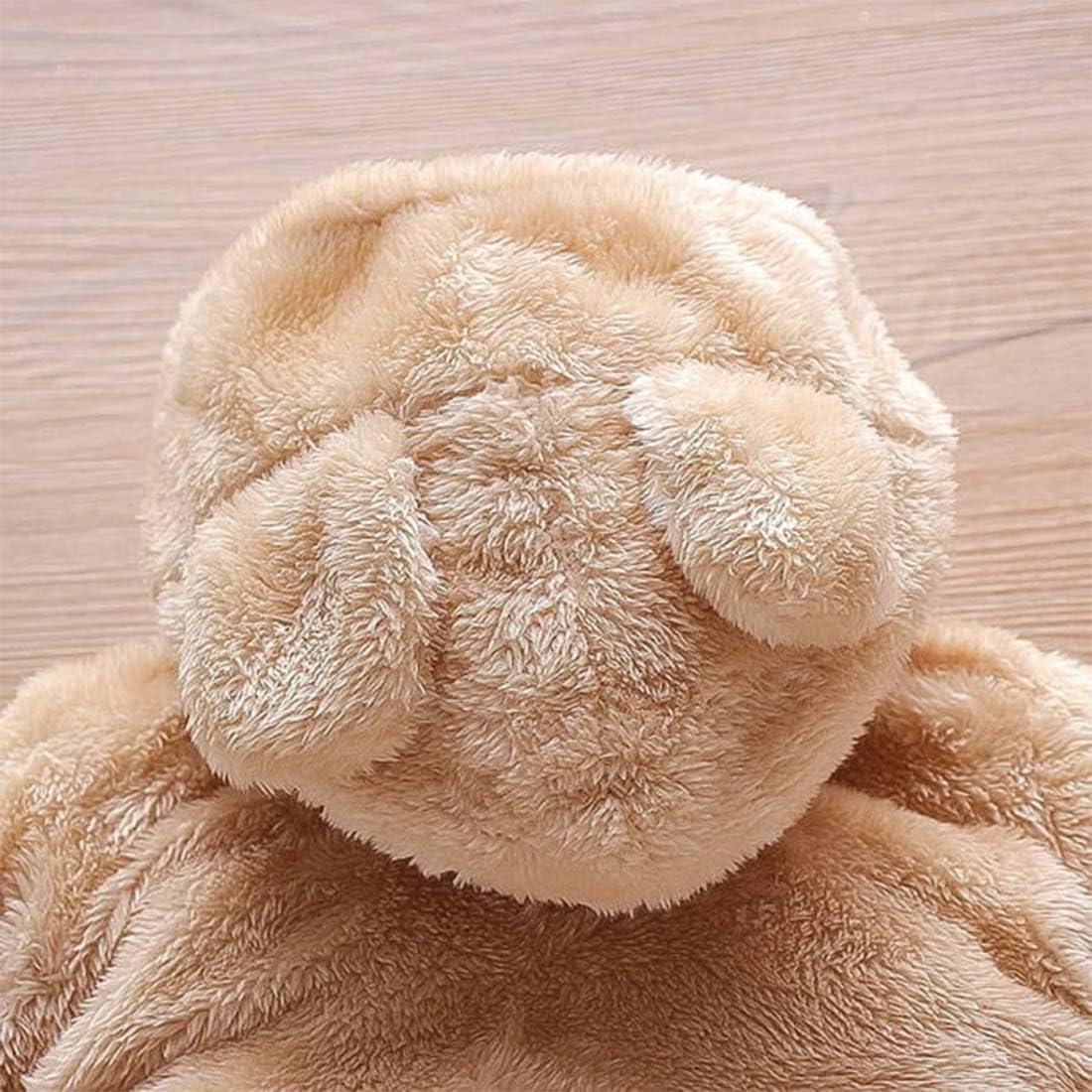 NAMAN Fleece Footed Jumpsuit for Baby - Brown - Image 4