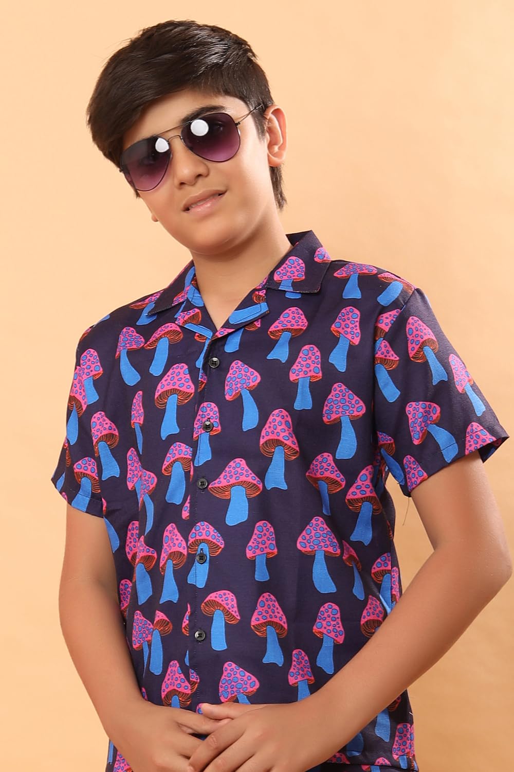 Ninos Dreams Boys Purple Coord Set - Image 5