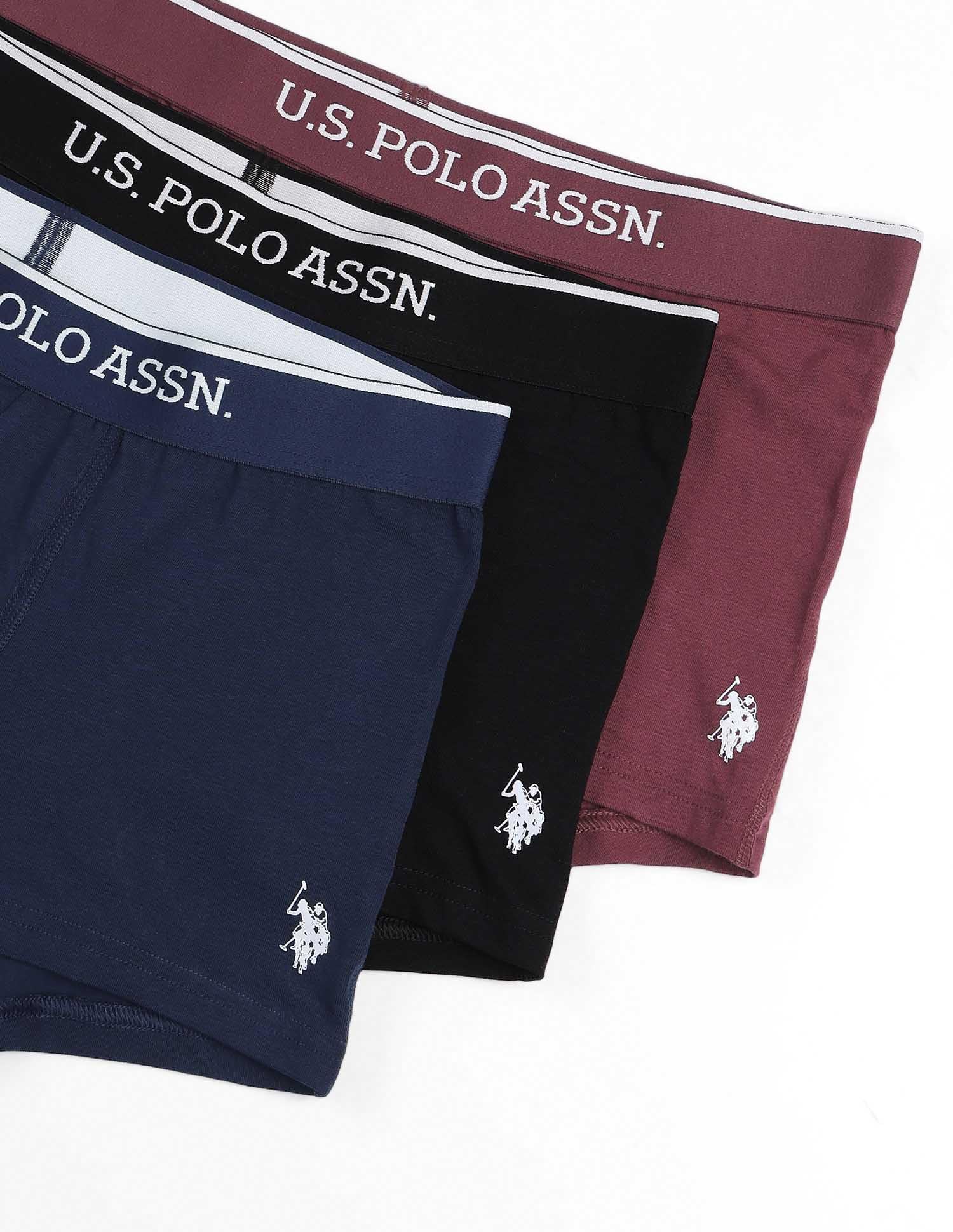 U. S. POLO ASSN. Mens Anti Microbial Cotton Underwear Trunk - Image 5
