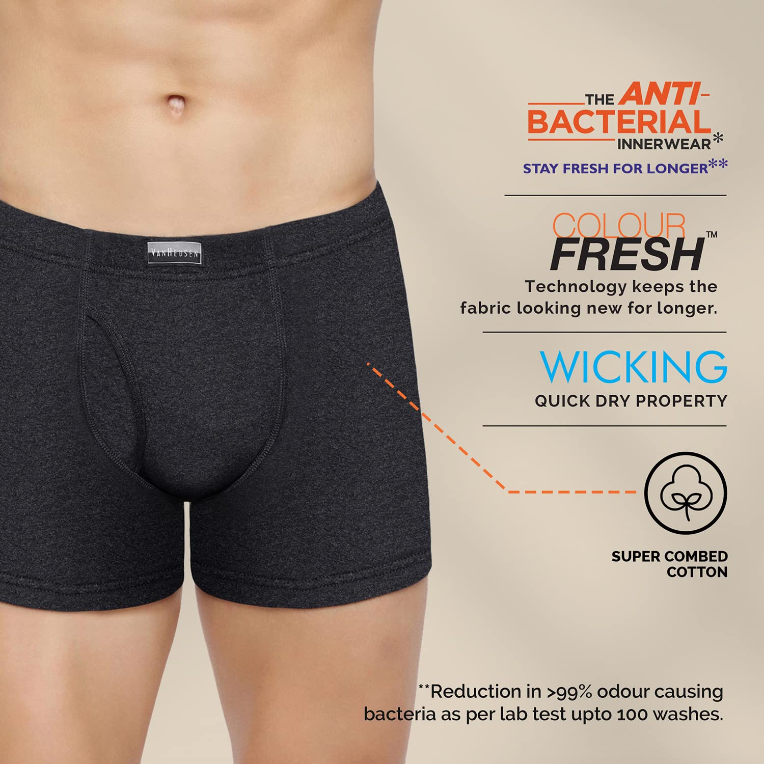 Van Heusen Men Cotton Briefs - Image 5