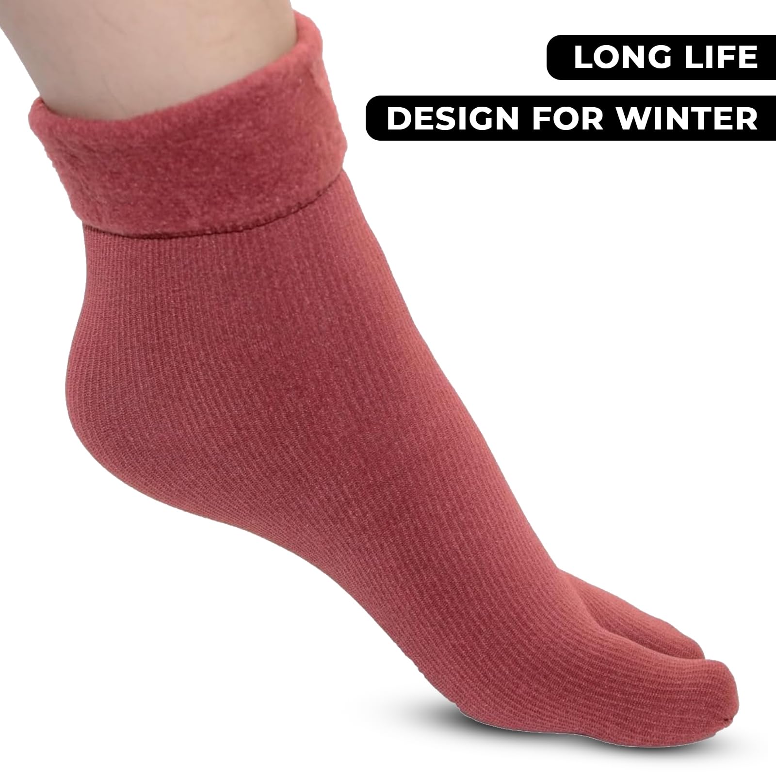 PANCA Women's Wool Winter Socks - Image 2
