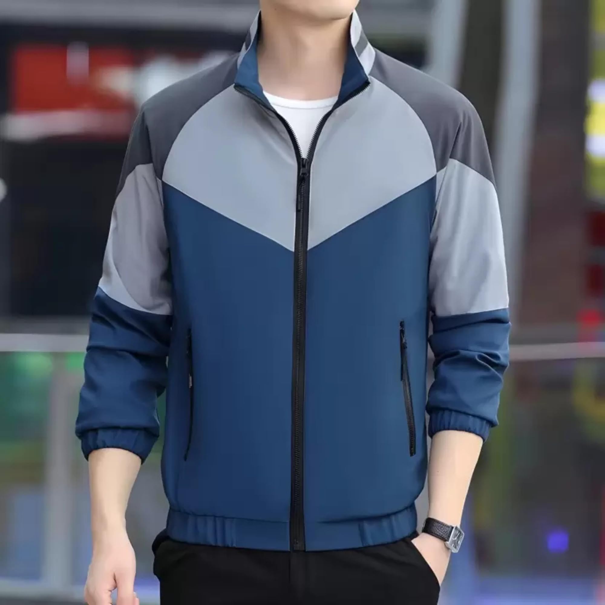 MIA FASHION Men's Water Resistant Jacket - Image 2