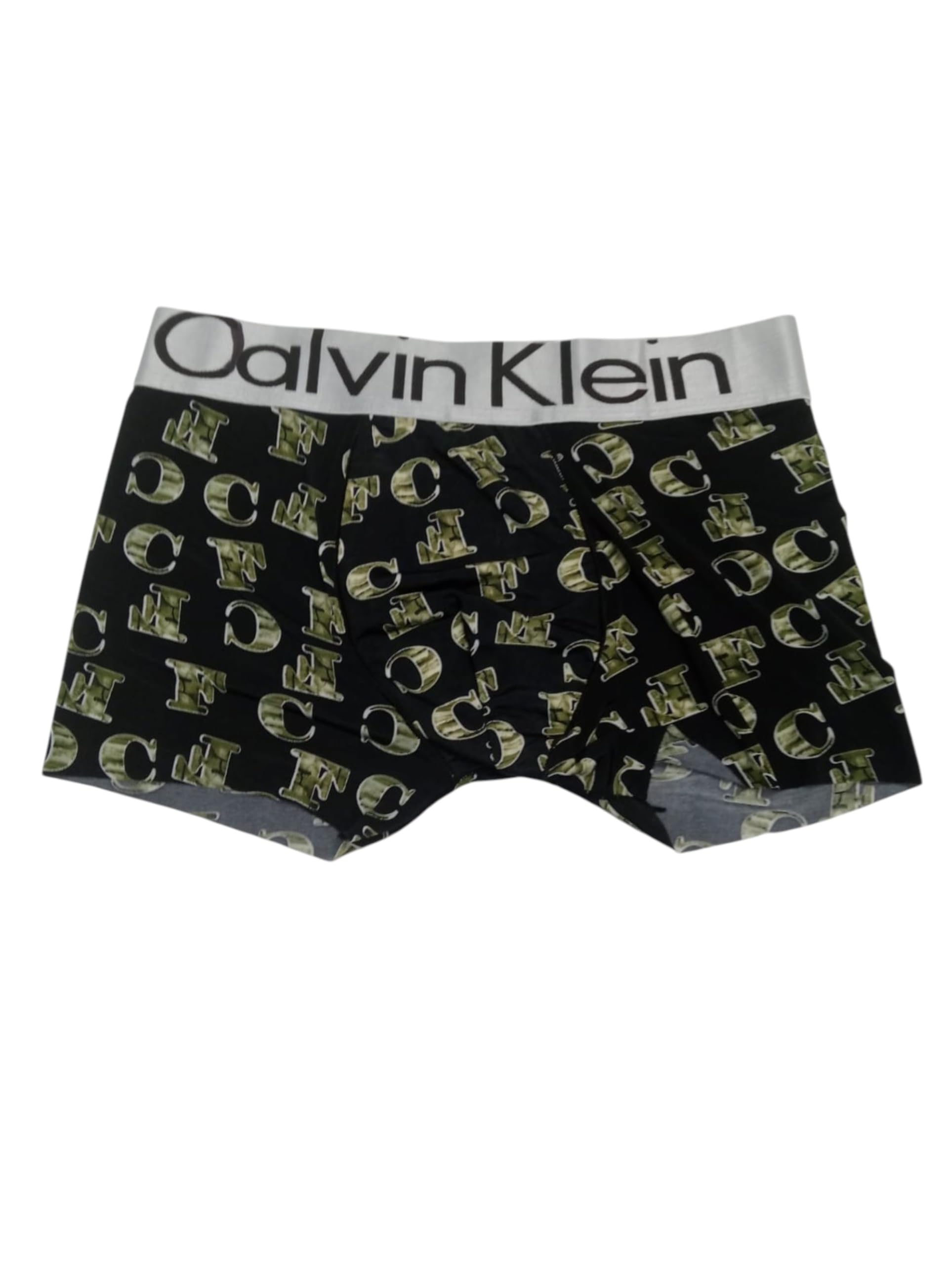 Men's Cotton Printed Trunks - Yellow & Blue - Image 4