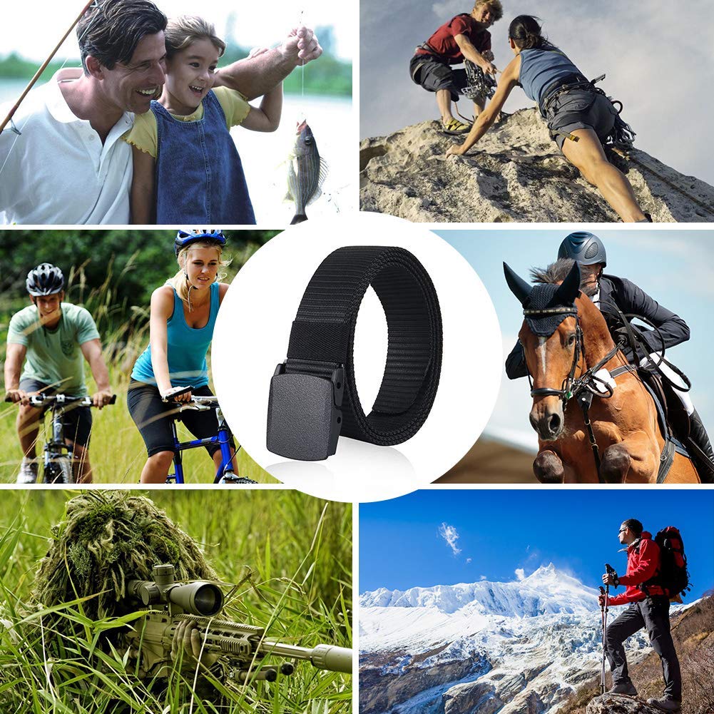 ZORO Men's Golden Nylon Belt - Image 5