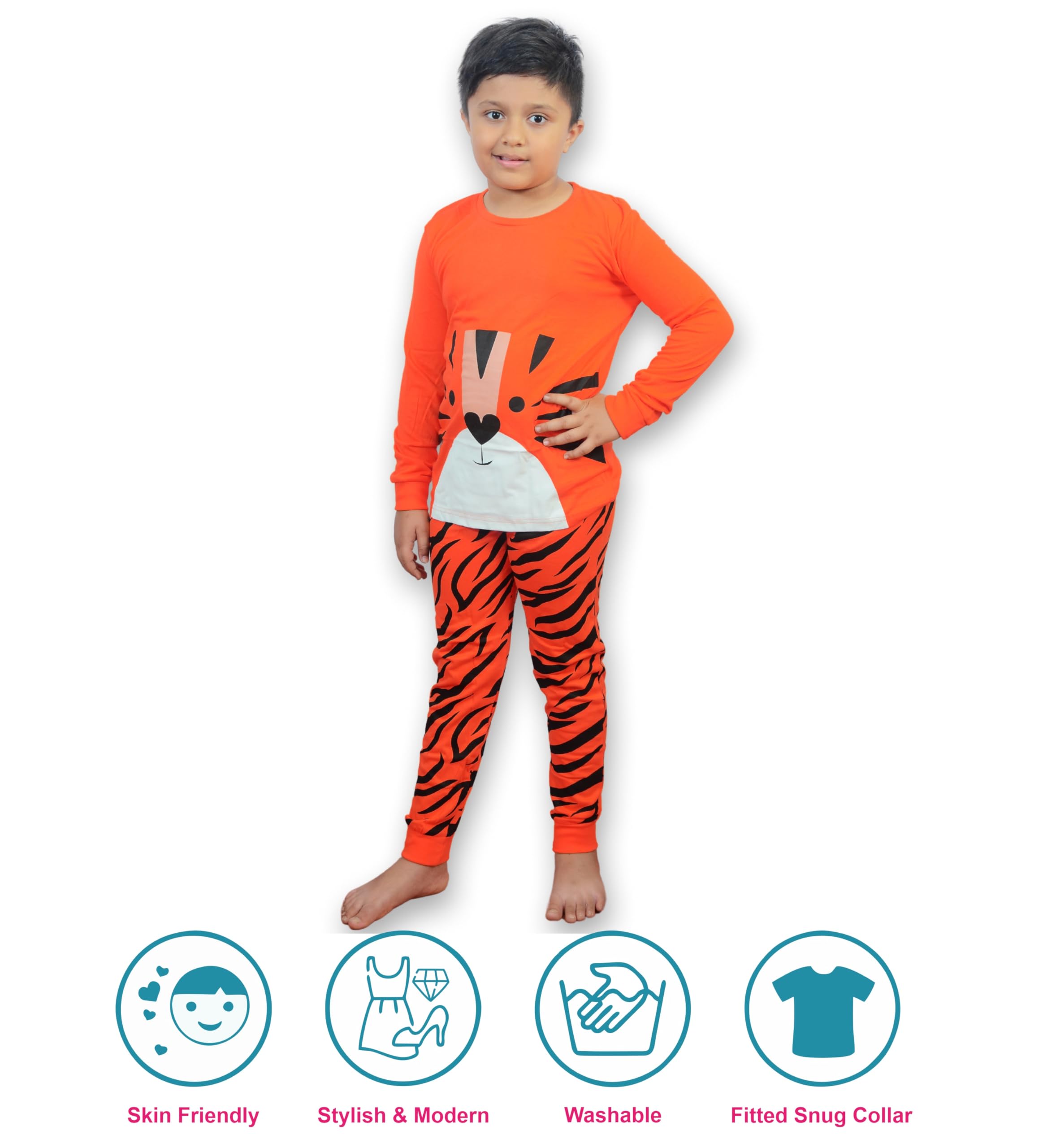 Hestia Kids Boys Night Suit Cotton - Image 2