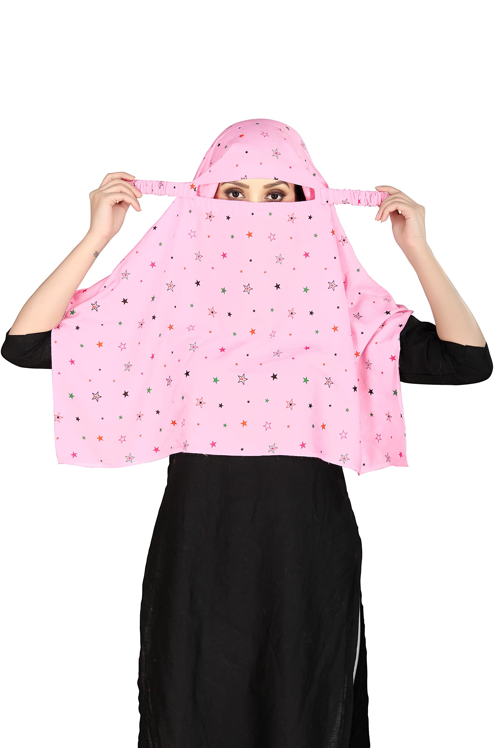 GarbGlide Women Cotton Scarf Cum Mask - Image 2