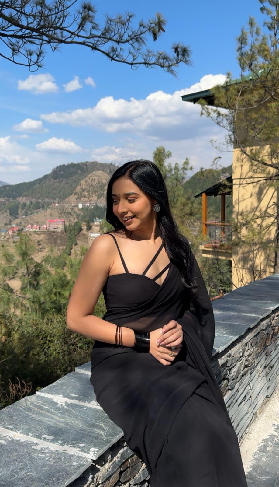 StyleScope Women Georgette Saree - Image 2