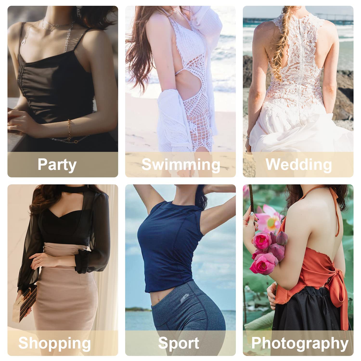 Anzailala Nipple Covers & Breast Pasties - Disposable - Image 2