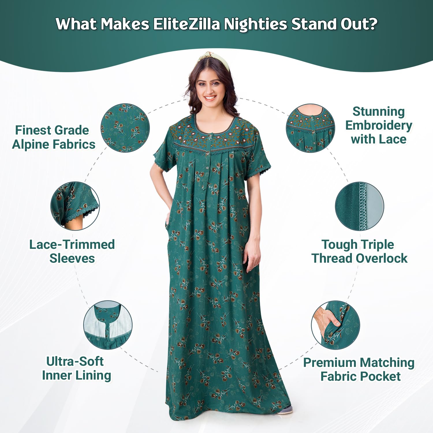 EliteZilla Nighty for Women - Image 4